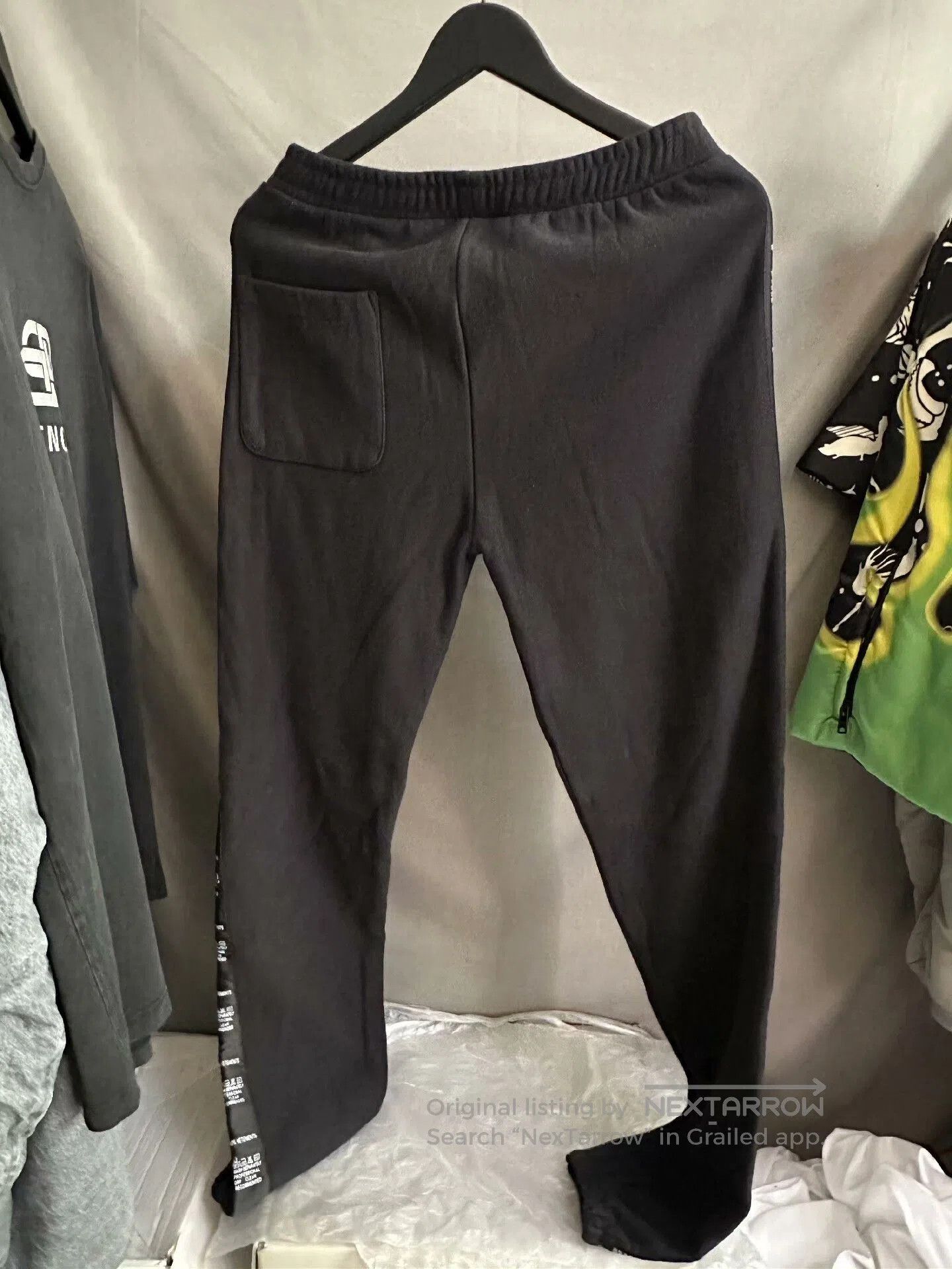 Vetements vetements black side label track pants size m. Size US 30 / EU 46 - 2 Thumbnail