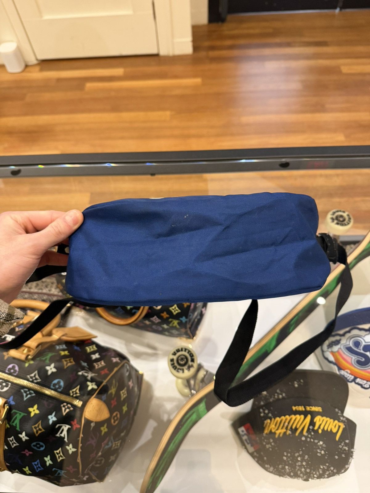 Bape BAPE Go Skate Summer Shoulder Bag - Blue Size ONE SIZE - 3 Thumbnail