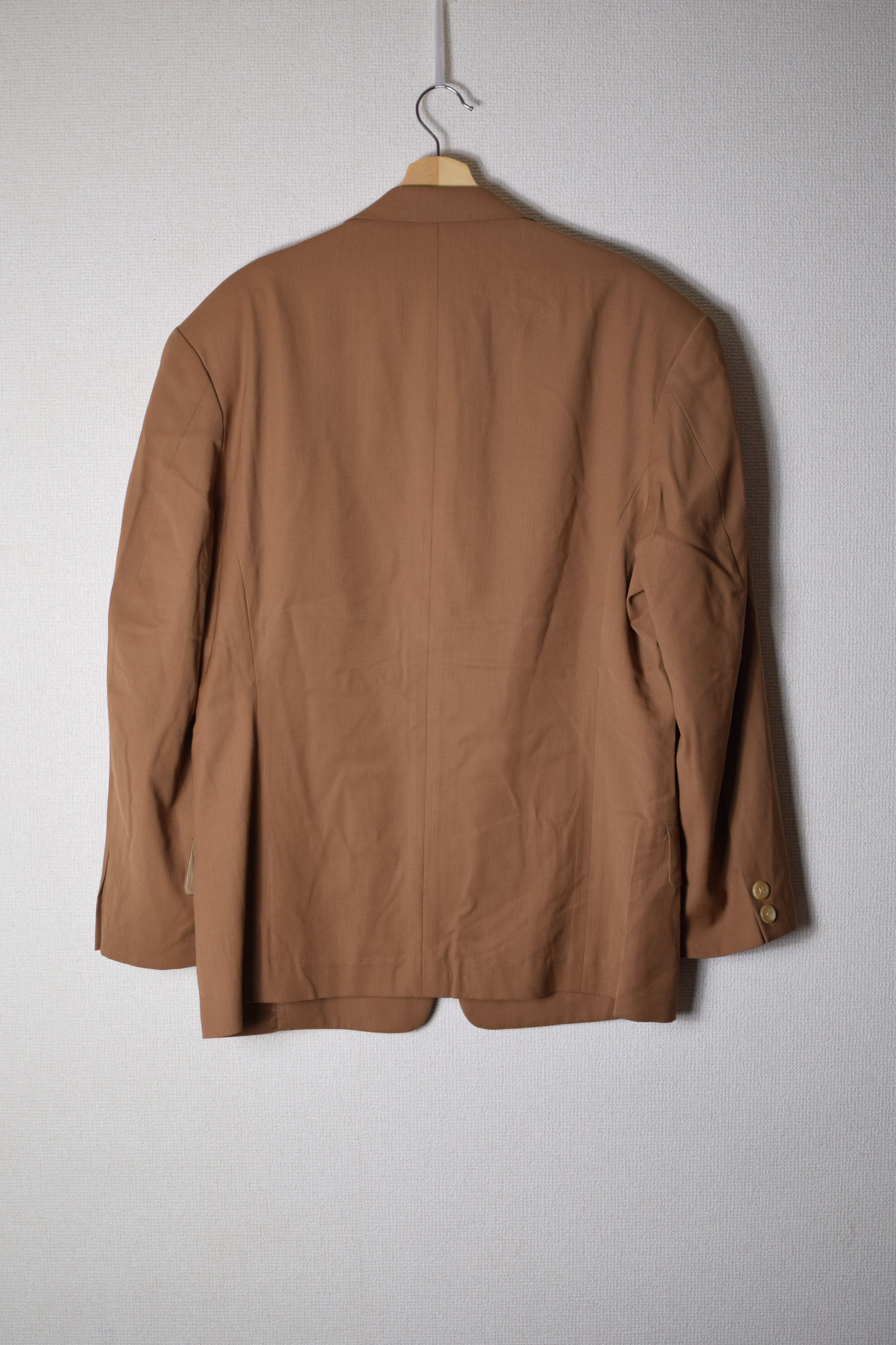 Yohji Yamamoto YYPH Archive SS88 Beige Diamond Blazer Size 52R - 3 Thumbnail