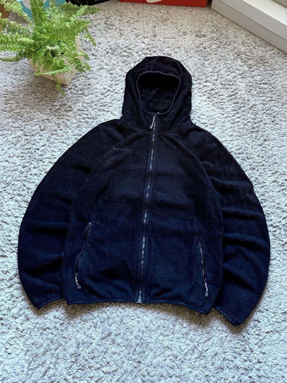 Mammut 00s Mammut Vintage Fleece Retro Outdoor Teddy Hoodie Size US M / EU 48-50 / 2 - 1 Thumbnail