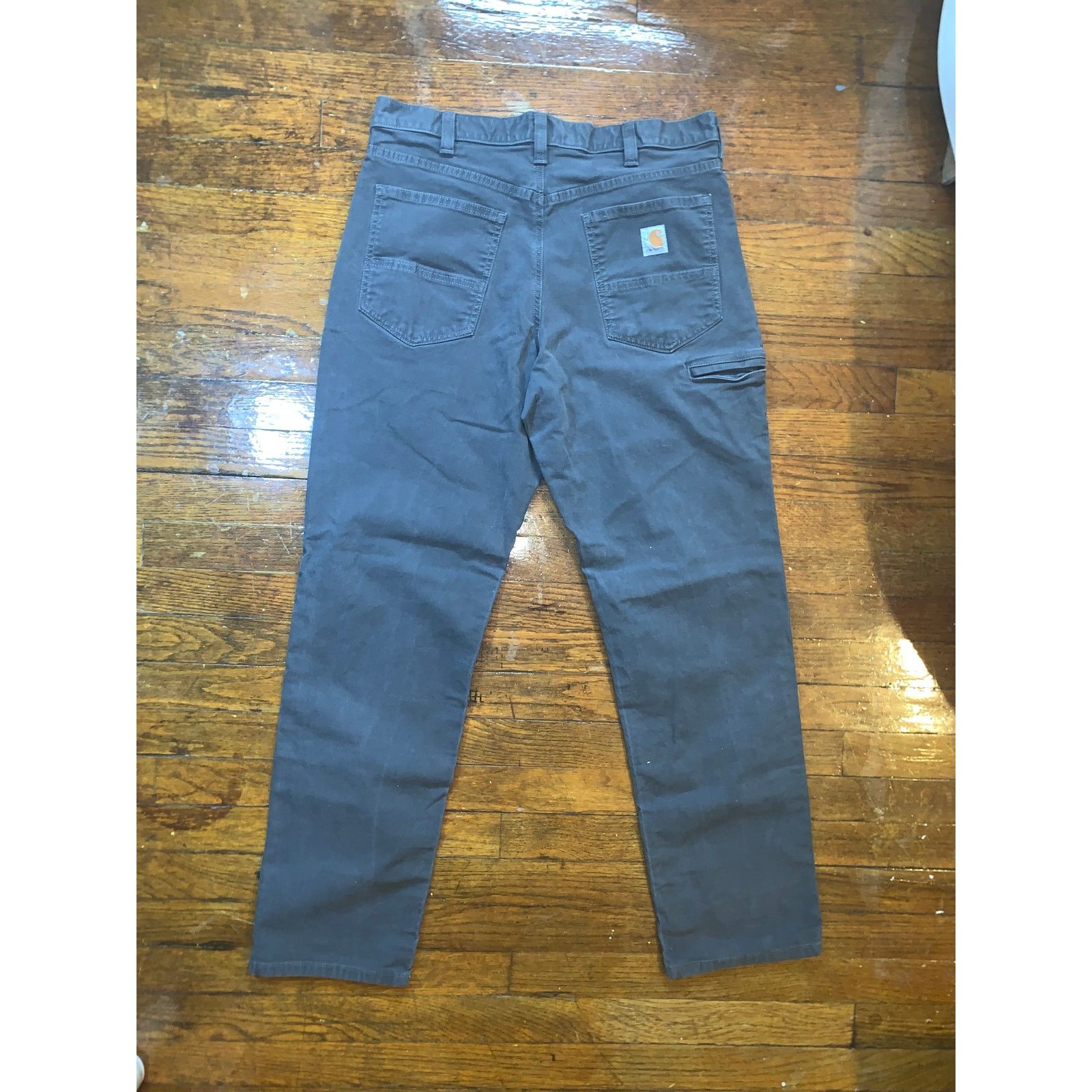 Carhartt Carhartt 102517 Rigby 5 Pocket Pants 35x32 Gravel Flex Size US 35 - 6 Thumbnail
