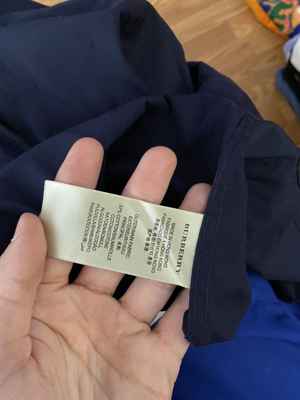 Burberry Burberry button up navy Size US XL / EU 56 / 4 - 6 Thumbnail