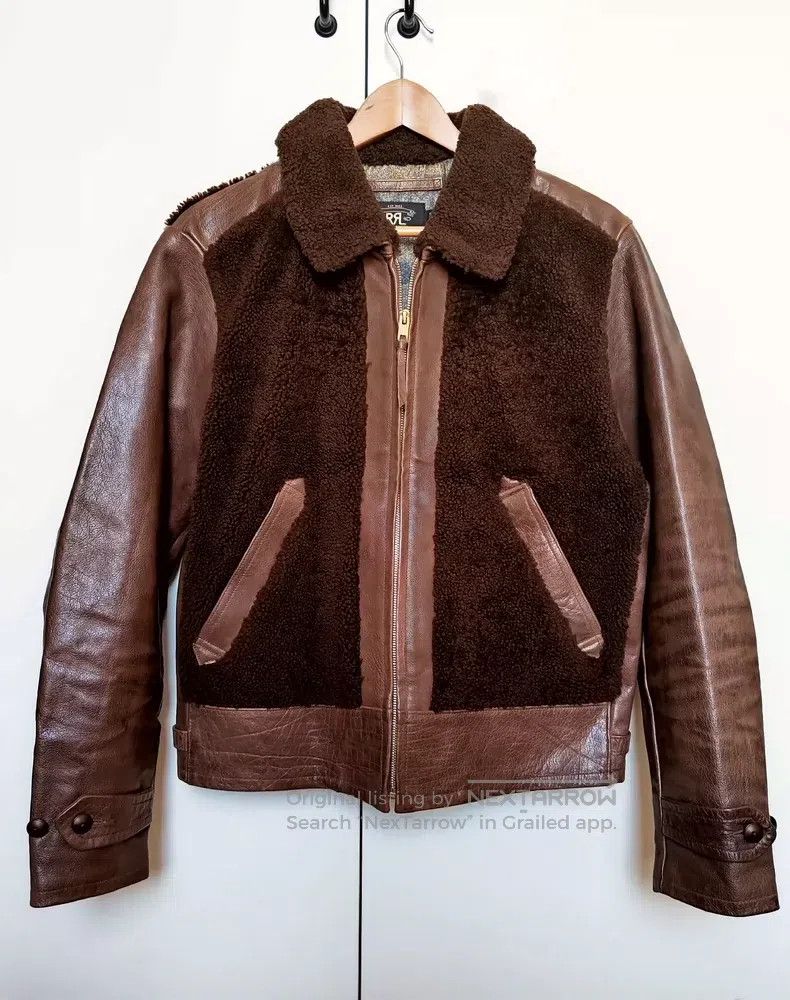 RRL Ralph Lauren RRL Ralph Lauren Brown Bear second-generation buffalo leat Size US M / EU 48-50 / 2 - 1 Thumbnail