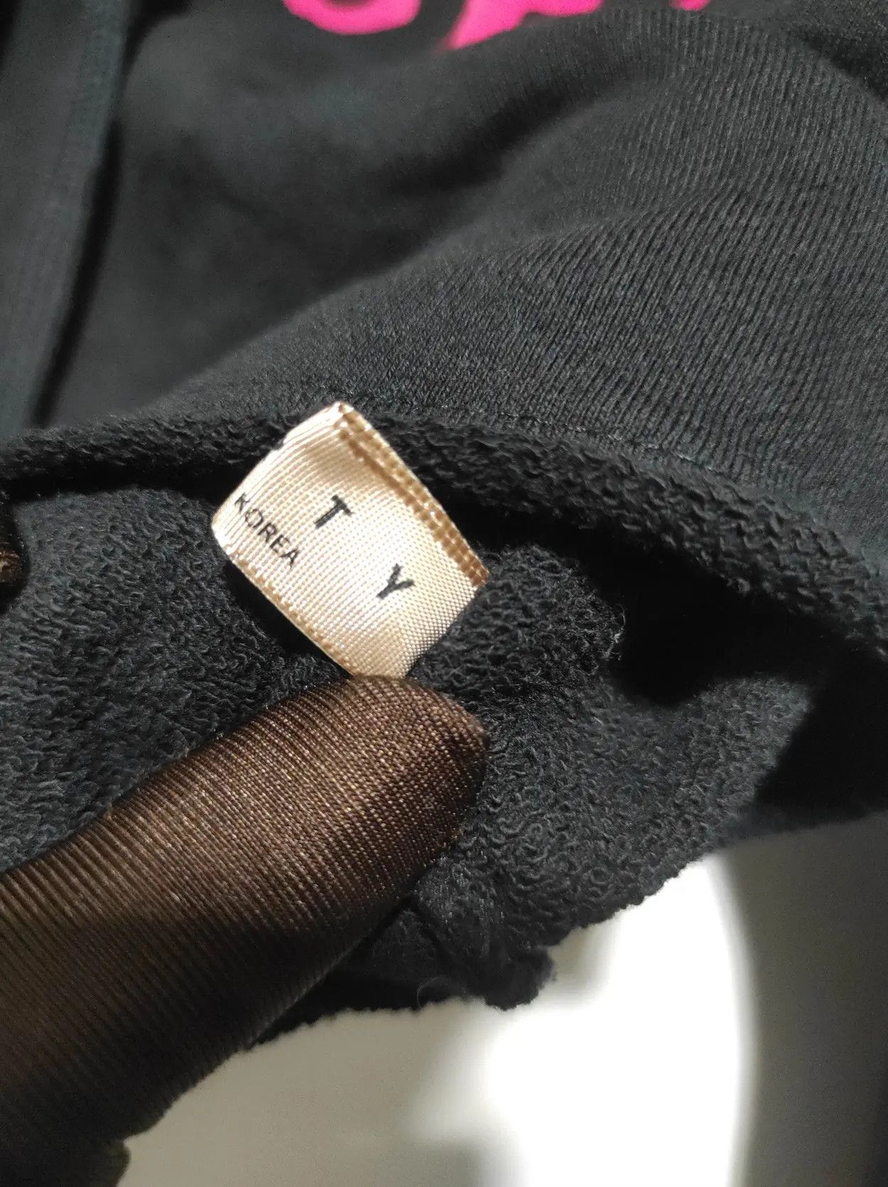 Japanese Brand Peace Crop Black Fur Hoodie Parka IfSixWasNine LGB style Size M / US 6-8 / IT 42-44 - 13 Thumbnail