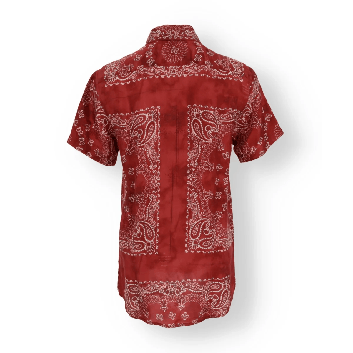 Golden Goose o1y0825 Patterned Shirt in Brick/White Size S / US 4 / IT 40 - 3 Thumbnail