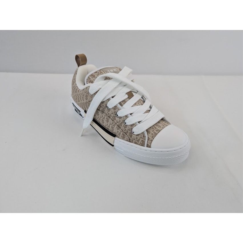 Dior o1rshd1 Skater Canvas Sneaker in Beige Size US 8 / EU 41 - 3 Thumbnail