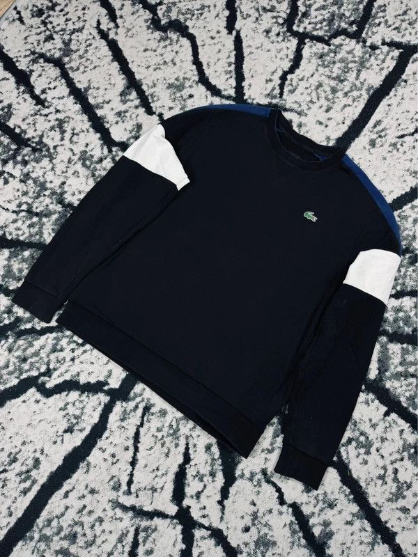 Lacoste Lacoste crewneck sweatshirt black M logo Size US M / EU 48-50 / 2 - 2 Thumbnail