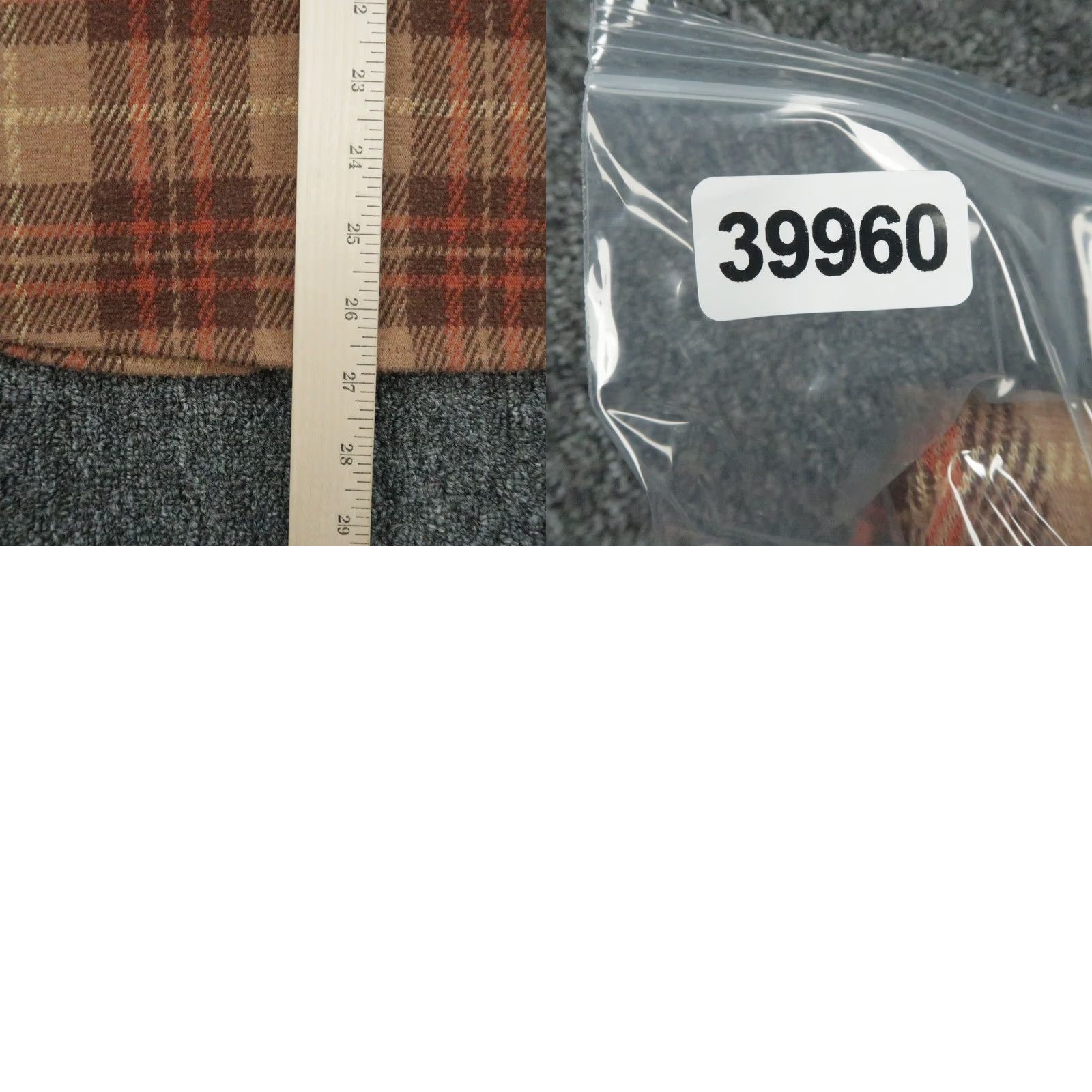 Faherty Faherty Shirt Mens S Brown Plaid Long Sleeve Button-Up Stretch Flannel 40 in Chest Size US S / EU 44-46 / 1 - 8 Thumbnail