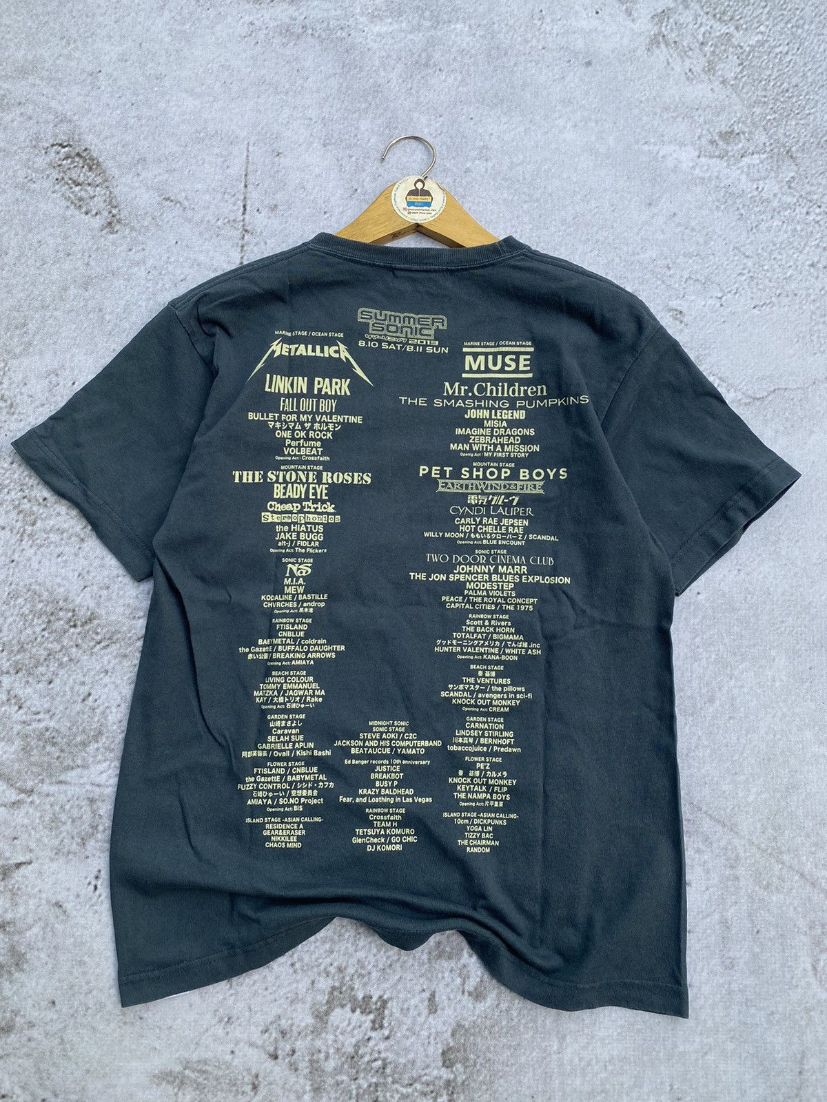 Band Tees × Japanese Brand Summer sonic 2013 tshirt japan tour Size US M / EU 48-50 / 2 - 3 Thumbnail