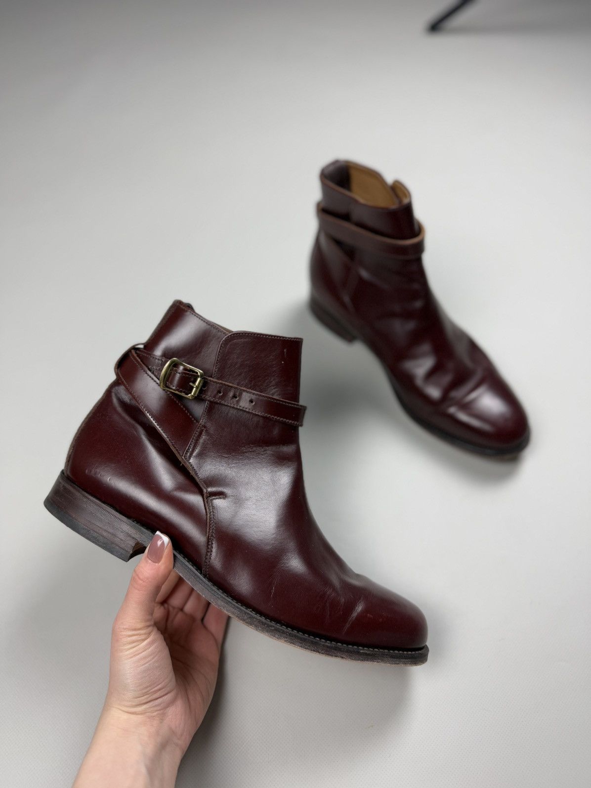 Alfred Sargent Alfred Sargent Childrey Vintage Leather Chelsea Boots Shoes Size US 8.5 / EU 41-42 - 4 Thumbnail
