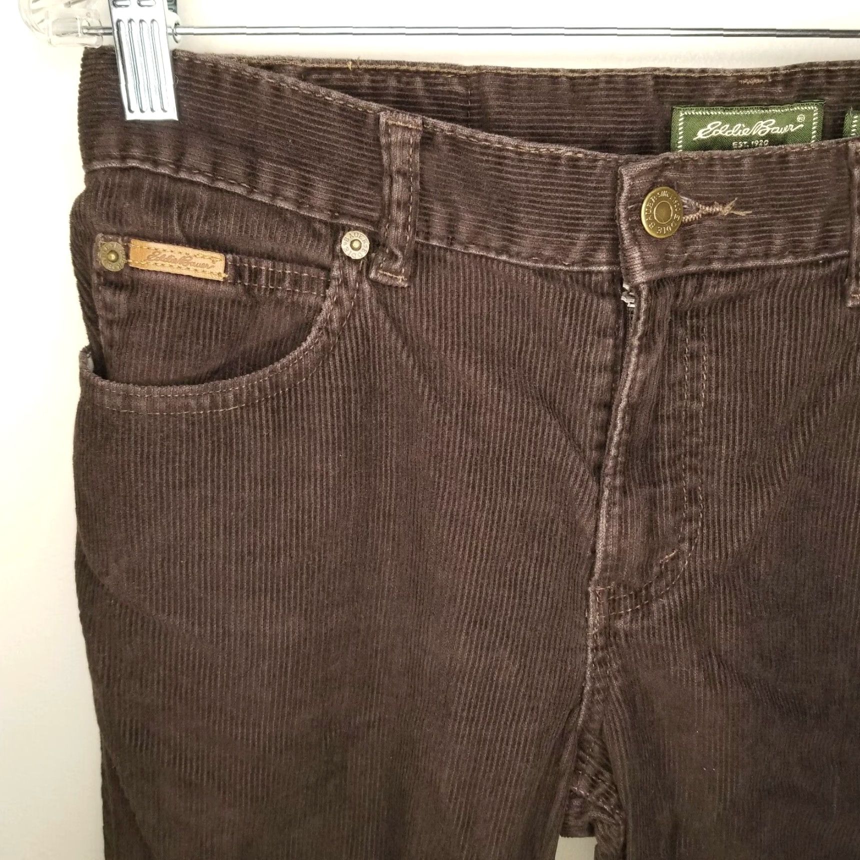 Eddie Bauer Eddie Bauer Corduroy Boot Cut Brown Pants Women's Size 8 Size 30" / US 8 / IT 44 - 2 Thumbnail