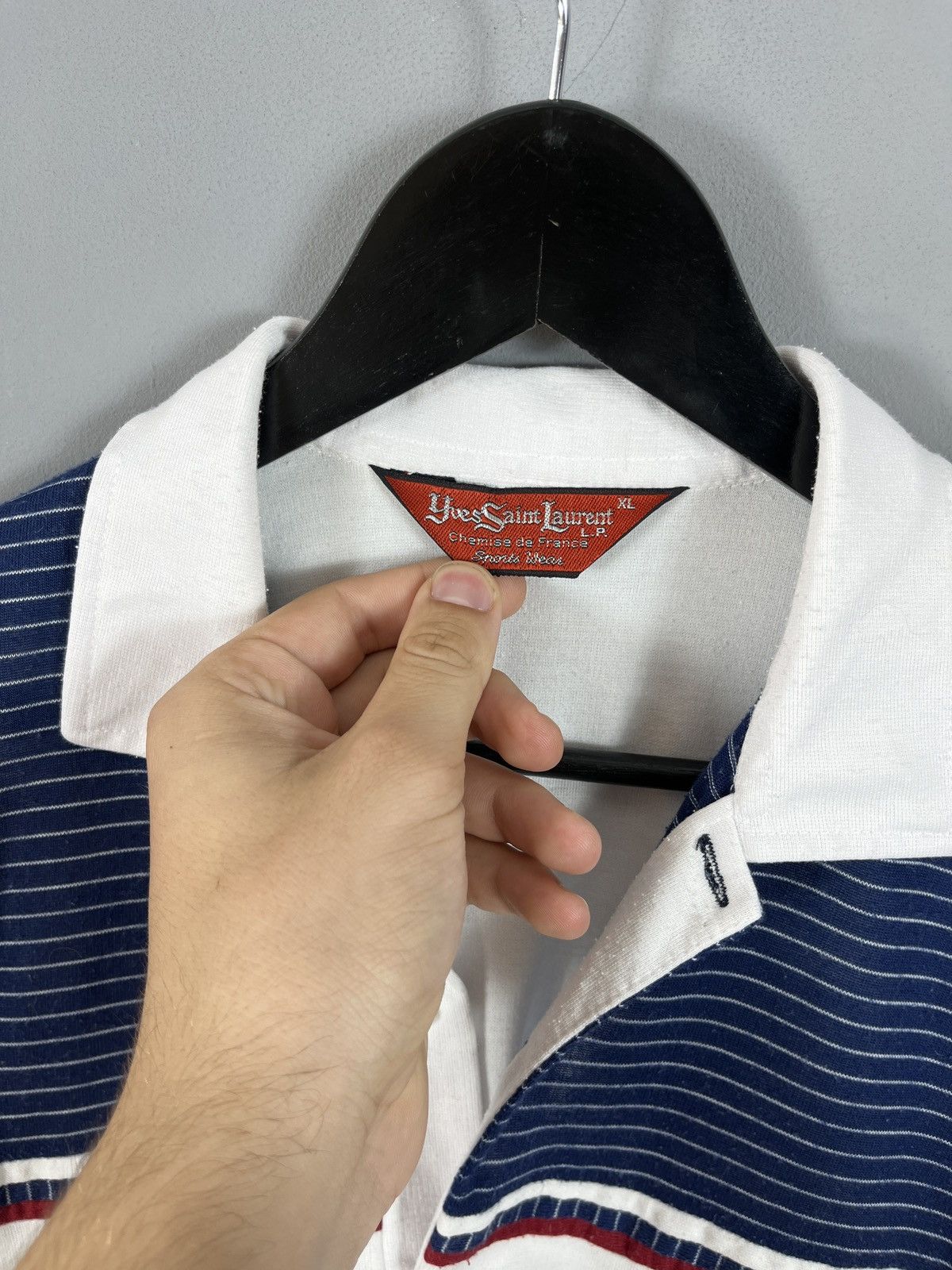Yves Saint Laurent Vintage 90s Yves Saint Laurent YSL Polo Shirt small Logo Size US XL / EU 56 / 4 - 3 Thumbnail