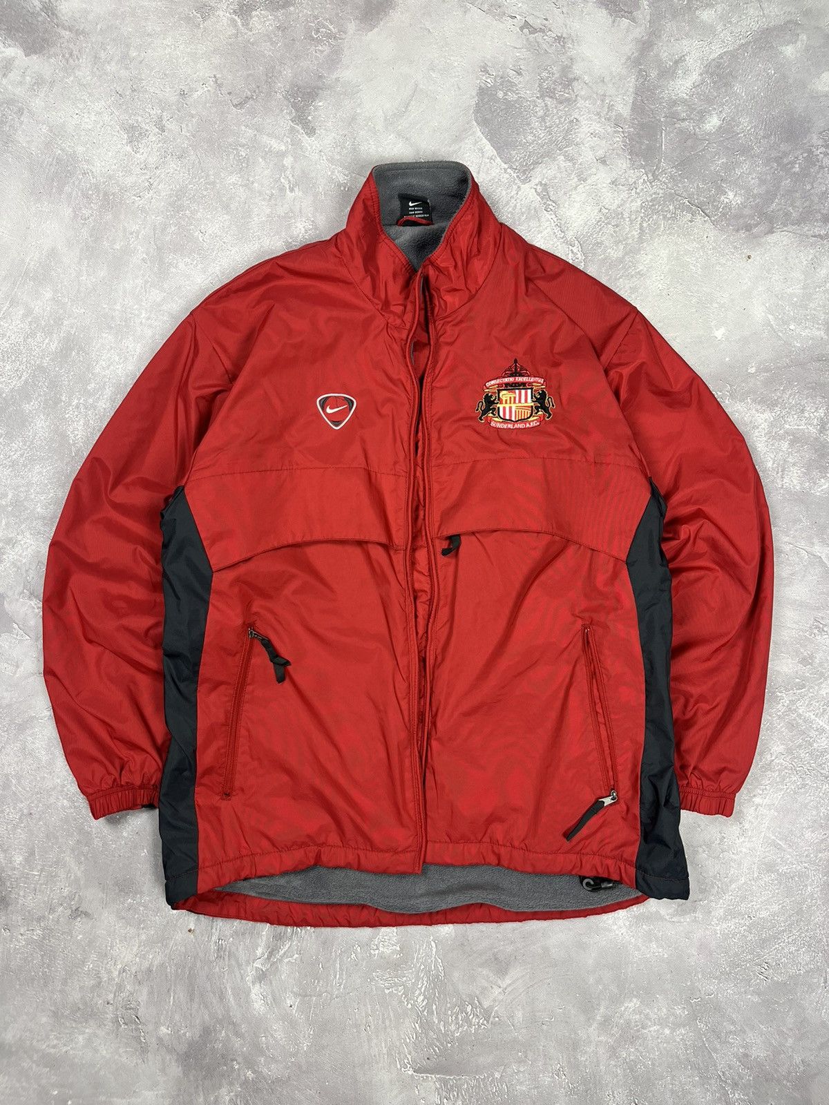 Nike Vintage Nike Team Sunderland 2000-2002 Red Soccer Jacket Size US M / EU 48-50 / 2 - 1 Thumbnail