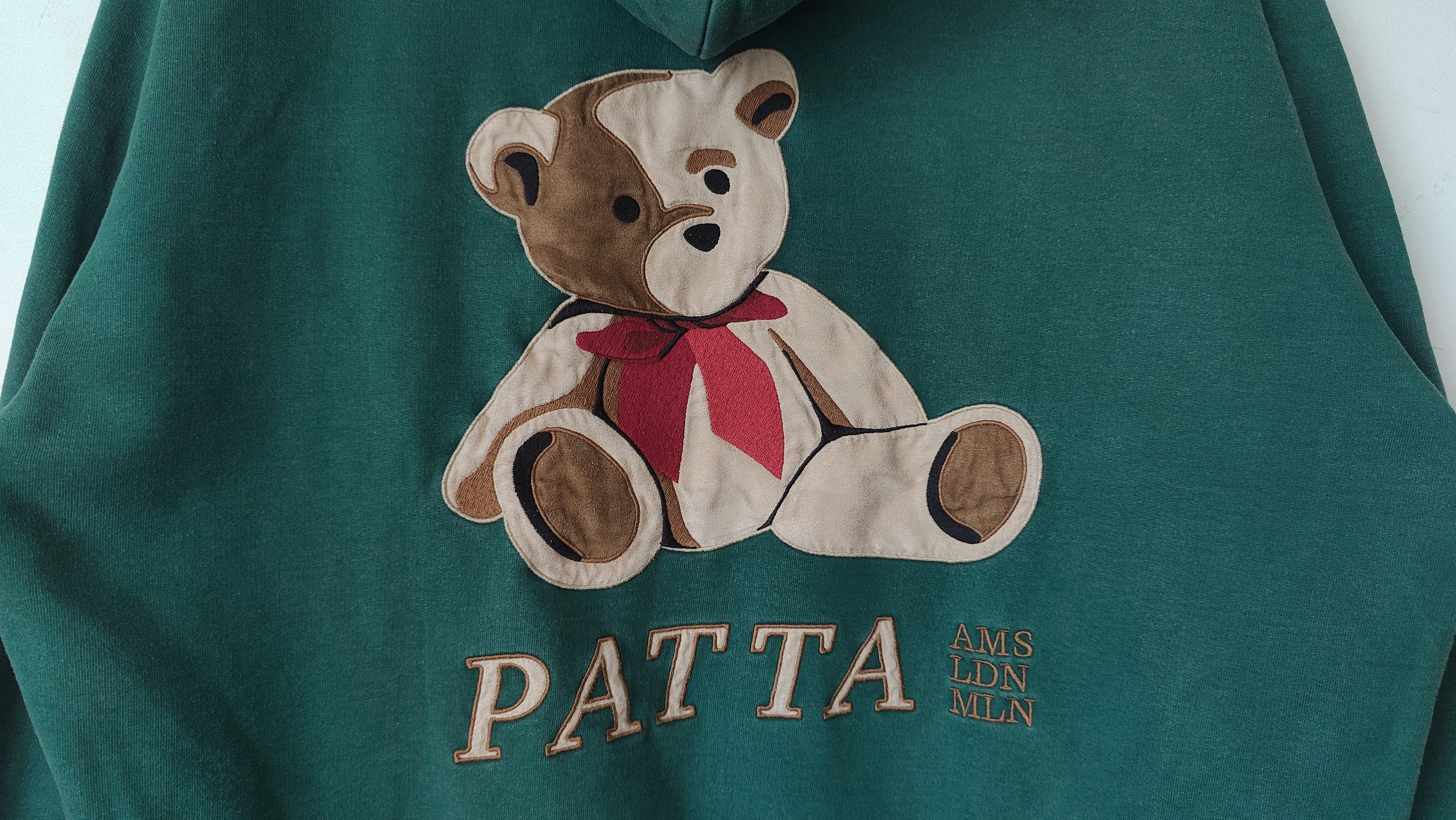 Patta Patta Teddy Bear Sweatshirt Hoodie Size US L / EU 52-54 / 3 - 5 Thumbnail