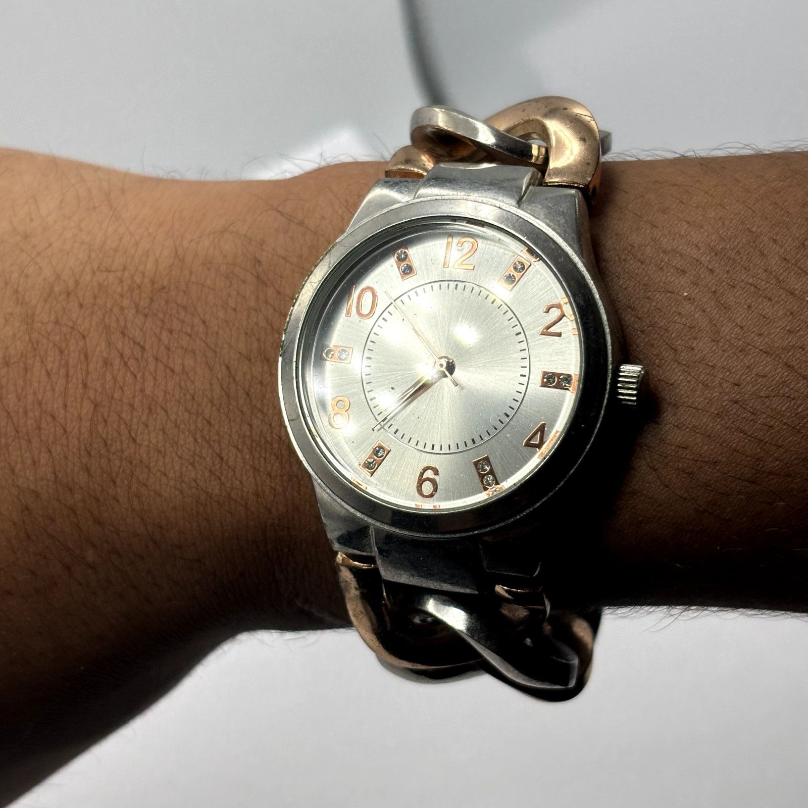 Other Y2K Gold & Silver Watch Size ONE SIZE - 1 Thumbnail