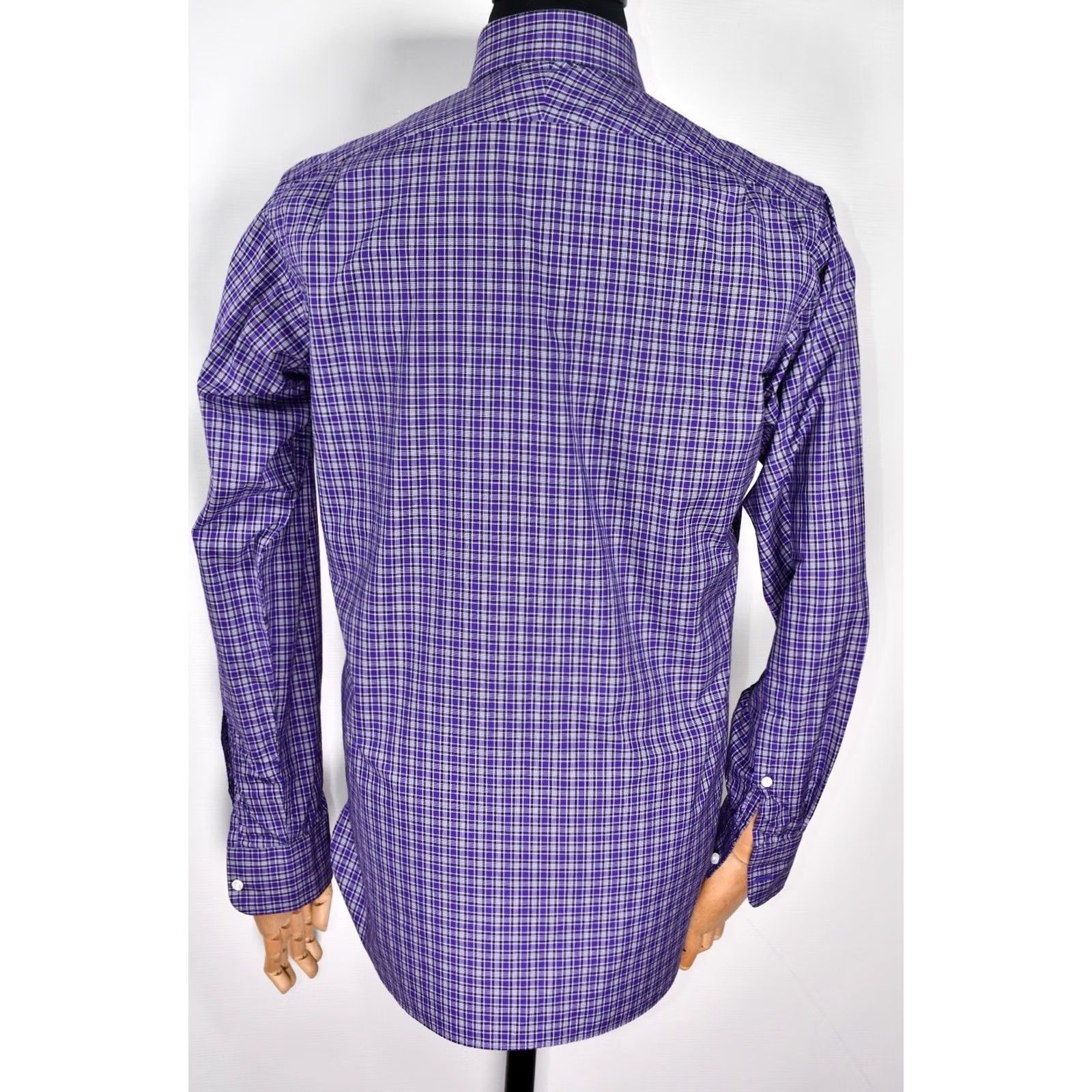 Ralph Lauren Purple Label Ralph Lauren Purple Label Purple Check Shirt Men's 15 Regular 100% Cotton, Redefine: Purple Label Shirt for Men Size US M / EU 48-50 / 2 - 3 Thumbnail