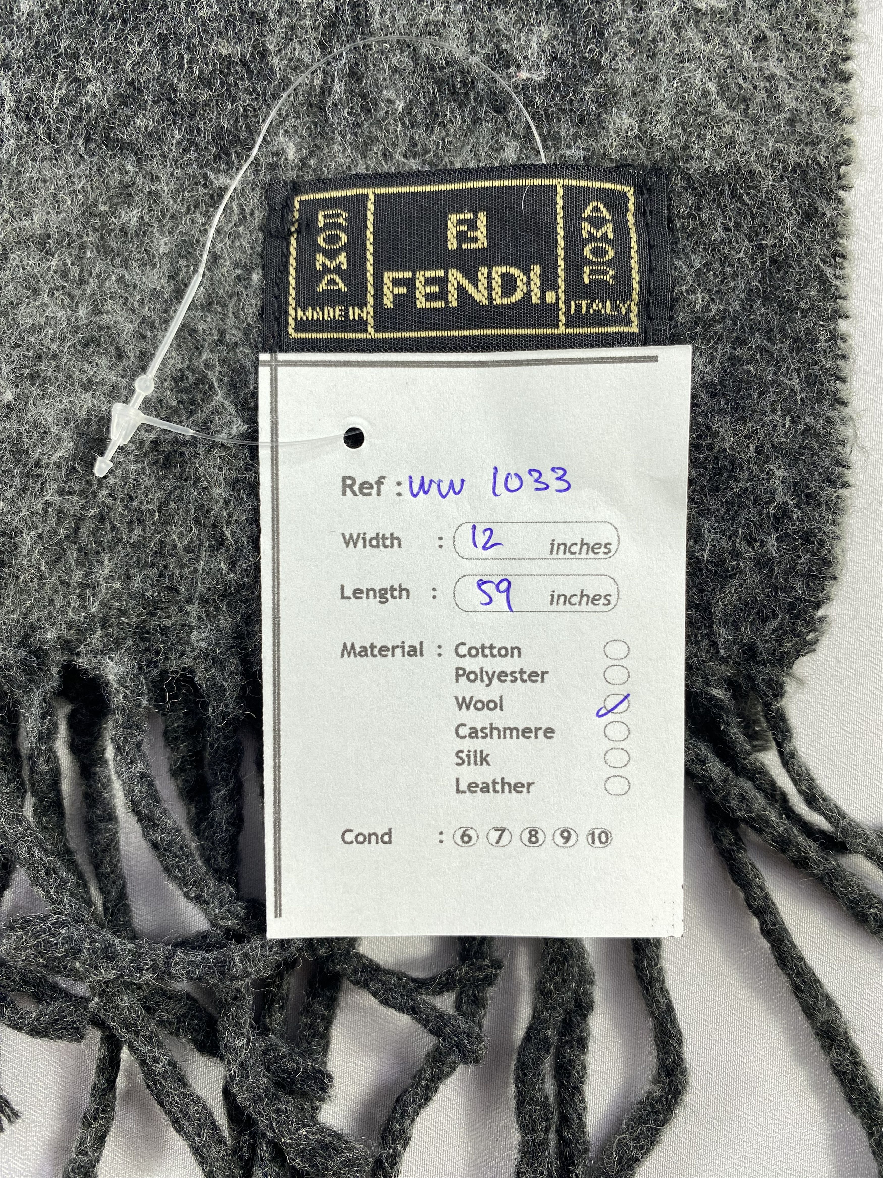 Vintage Fendi Scarf / Muffler / Neckwear Size ONE SIZE - 5 Thumbnail