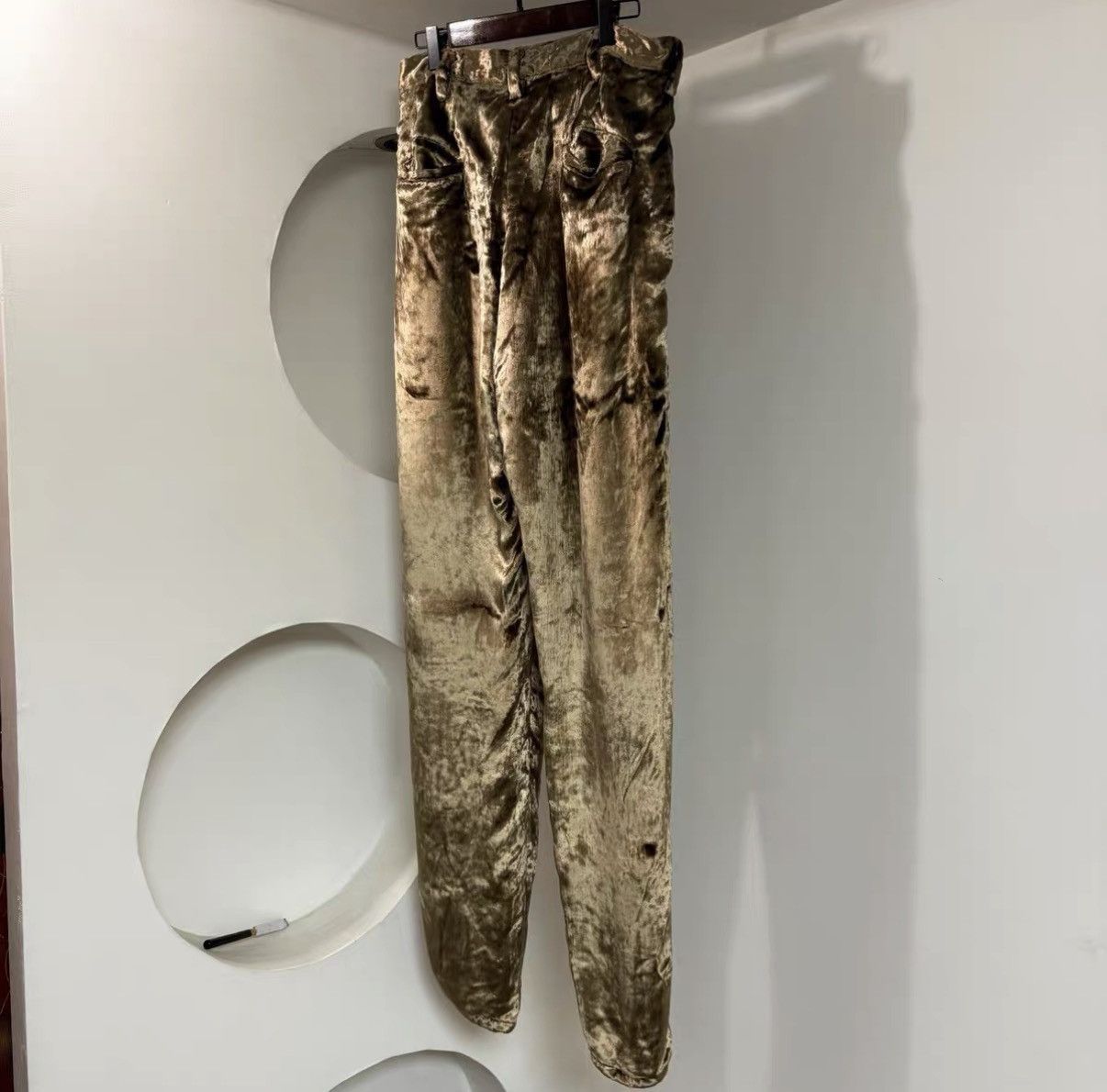 Sulvam Sulvam 20AW Midnight Gold Velvet Pants J29 Size US 34 / EU 50 - 6 Thumbnail