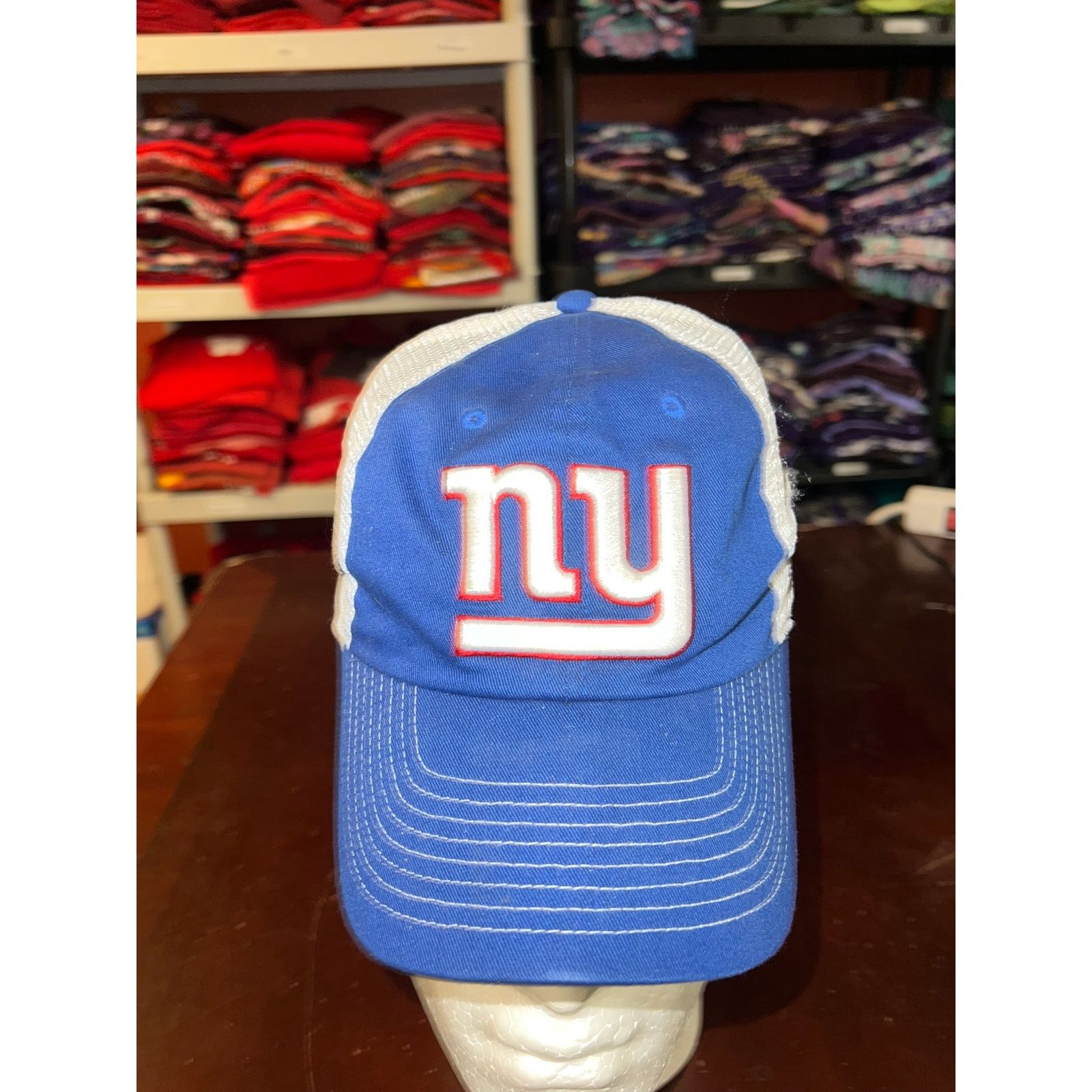 NFL New York Giants Fanatics Hat Cap NFL Football Team Headwear Size ONE SIZE - 2 Thumbnail