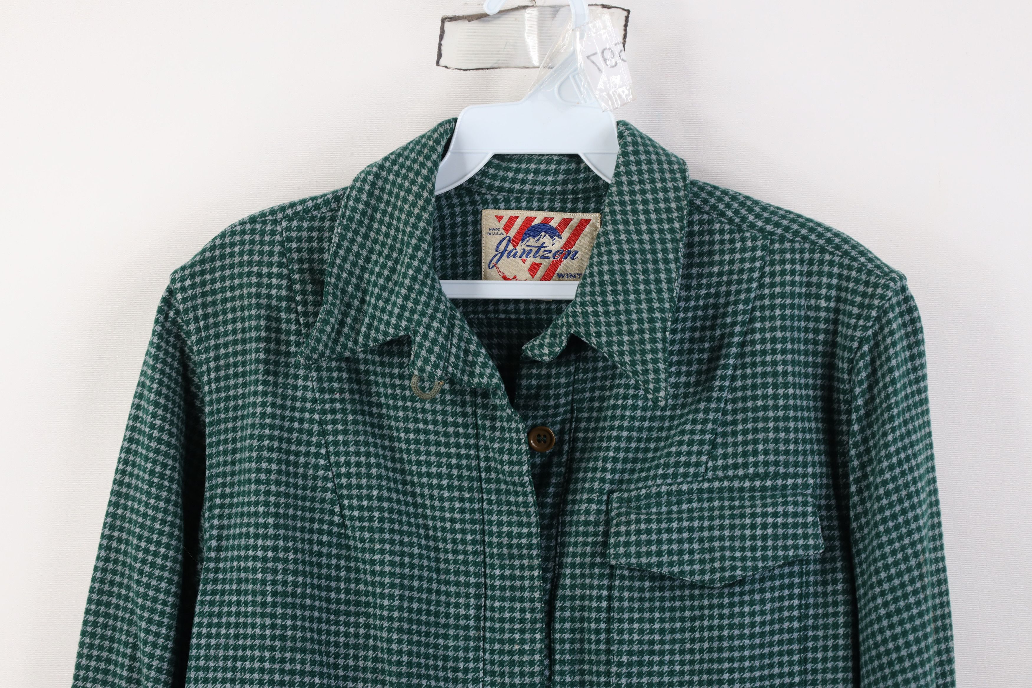 Vintage Vintage 60s 70s Pullover Shirt Jacket Jac Shirt USA Size M / US 6-8 / IT 42-44 - 2 Thumbnail