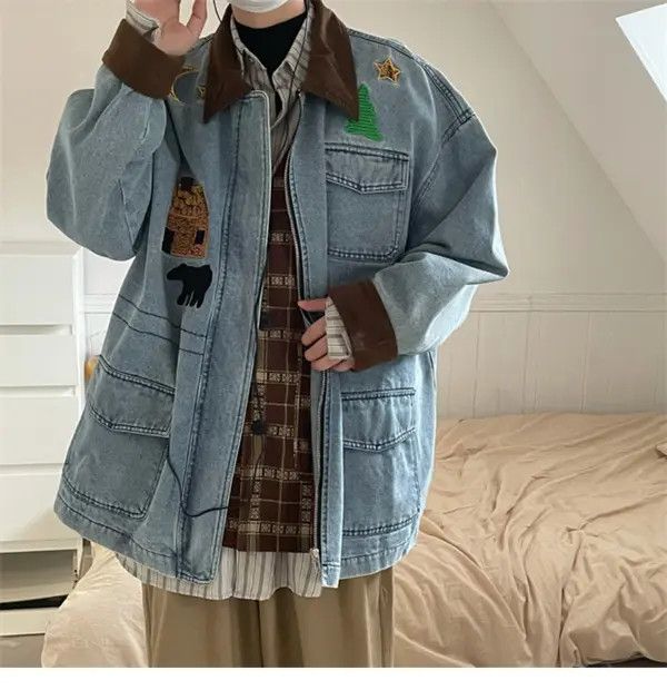 Vintage Vintage harajuku style bomber jacket Size US L / EU 52-54 / 3 - 4 Thumbnail