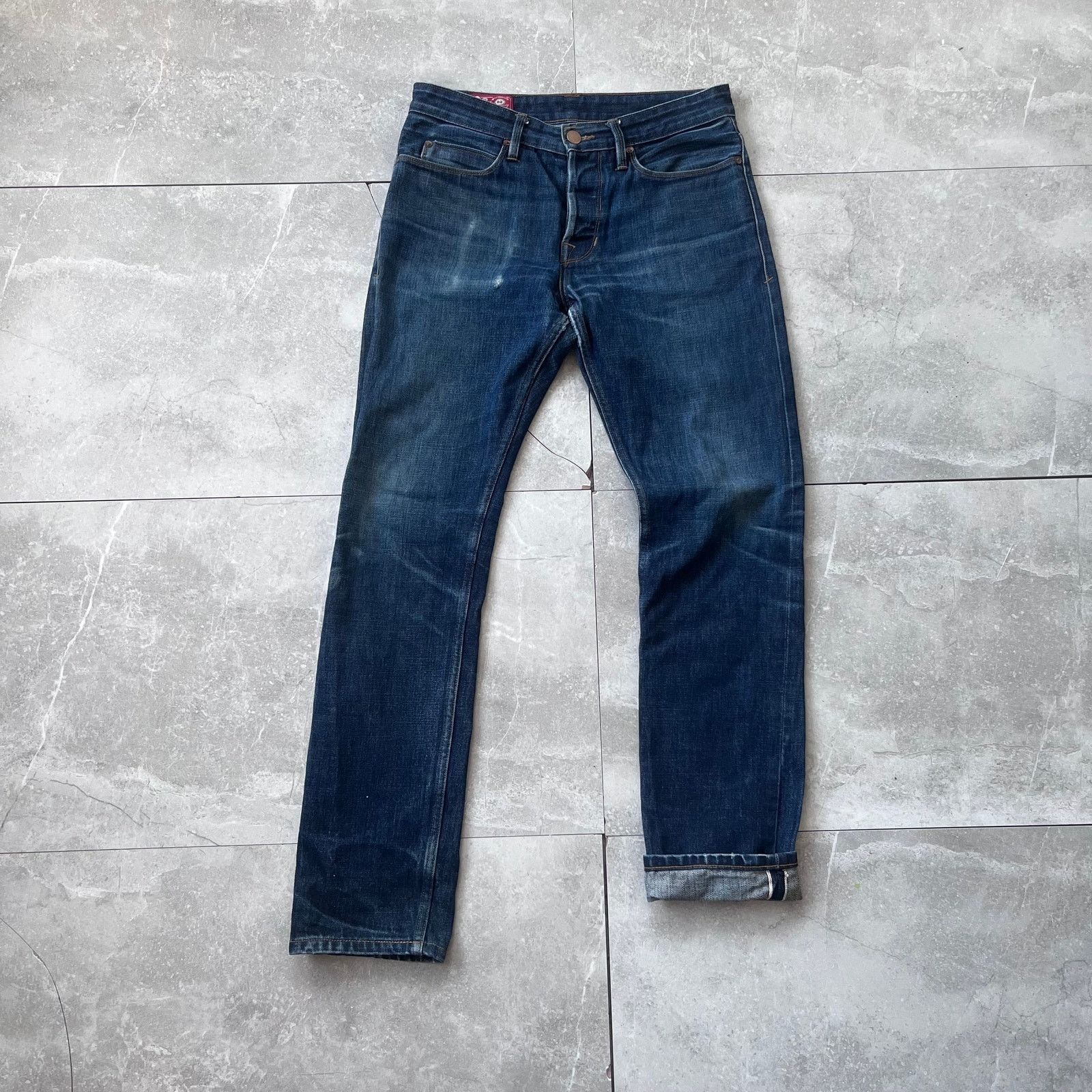 Freenote Cloth Freenote Cloth Rios Selvedge Jeans Patched & Faded Size US 31 - 1 Thumbnail