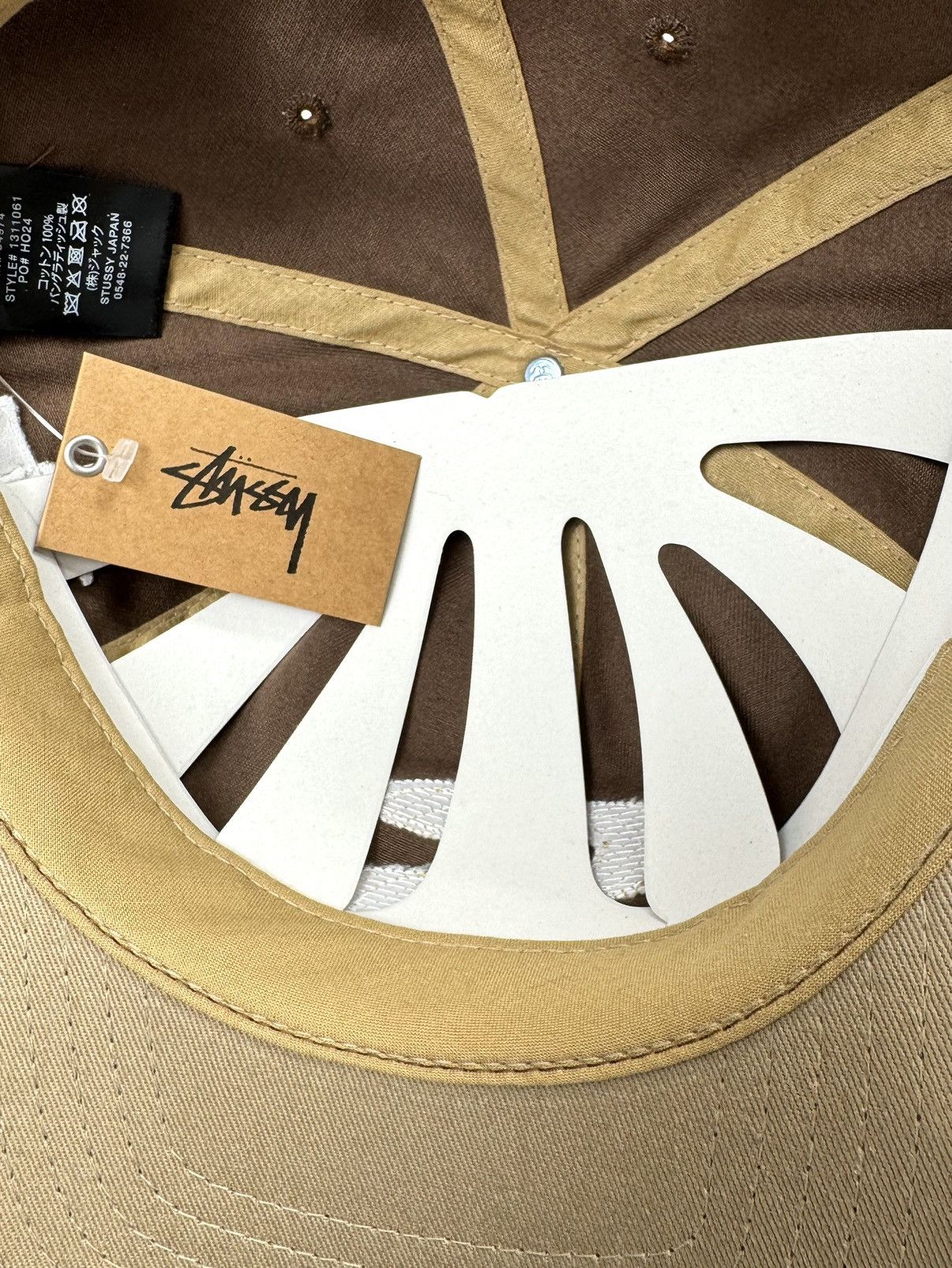 Stussy DS Stussy Chenille Cap Brown Infamously Seen On Travis Scott Size ONE SIZE - 6 Thumbnail