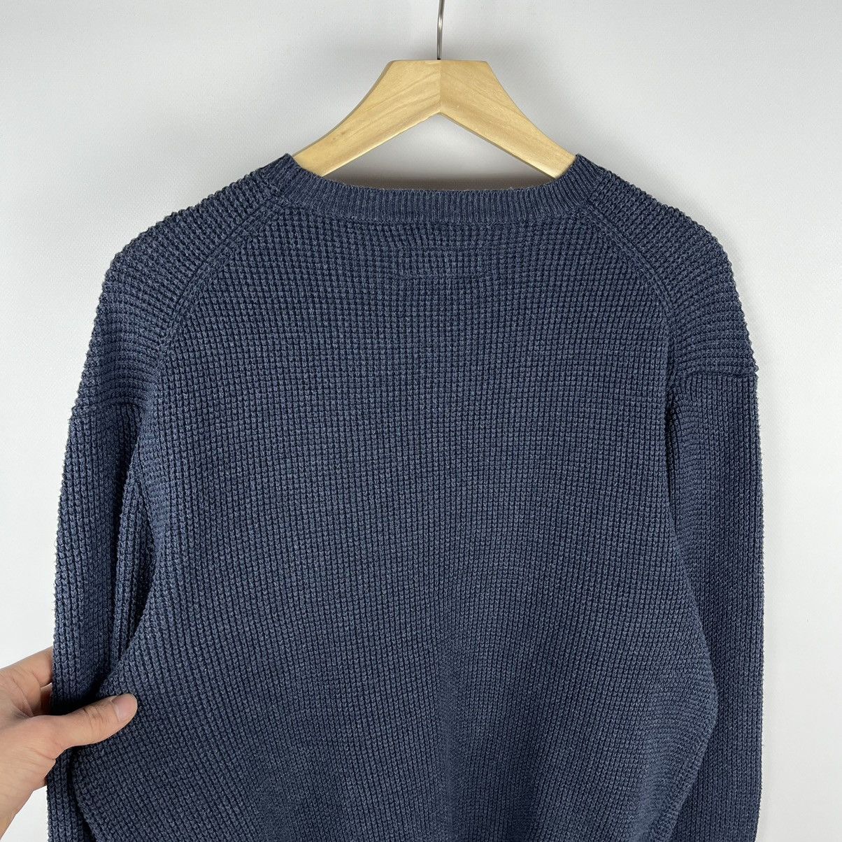 Allsaints Designer Allsaints knit mert crew sweater Size US L / EU 52-54 / 3 - 9 Thumbnail