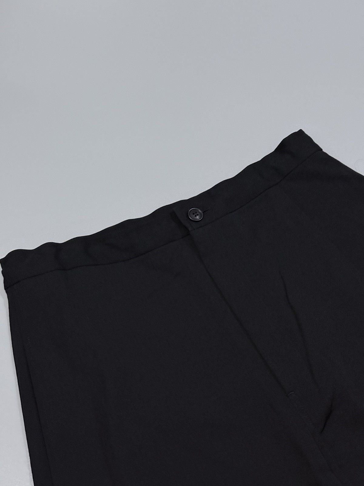 Yohji Yamamoto Yohji Yamamoto Wool Gabadine Saruel Skirt Pants Size 31" - 4 Thumbnail