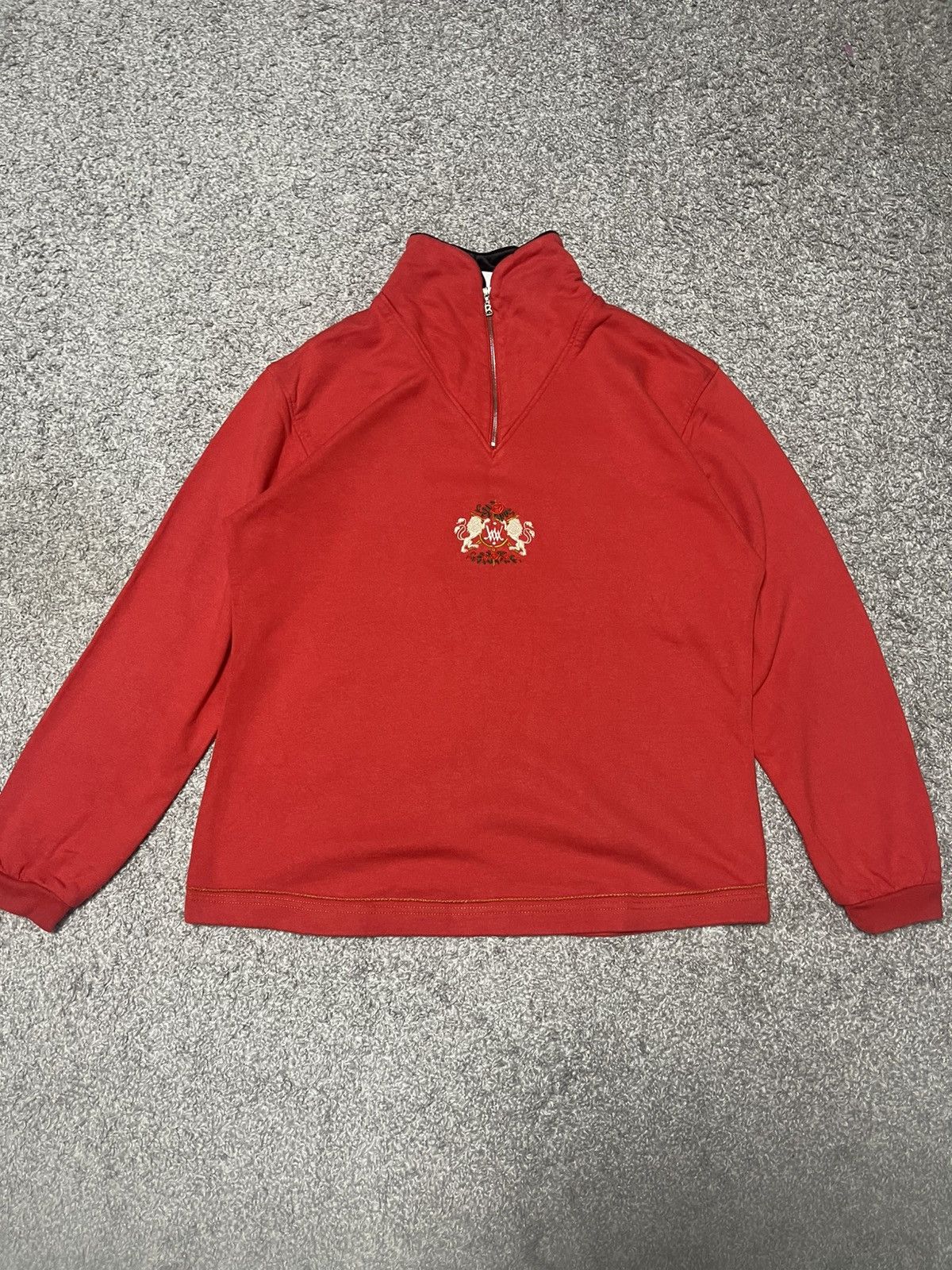 Bogner Bogner vintage embroidered 1/4 zip sweatshirt size 42 Size US M / EU 48-50 / 2 - 1 Thumbnail