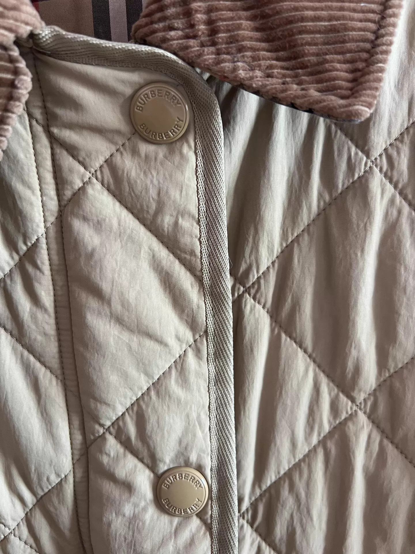 Burberry Burberry Cotton Padded M Jacket Size M / US 6-8 / IT 42-44 - 2 Thumbnail