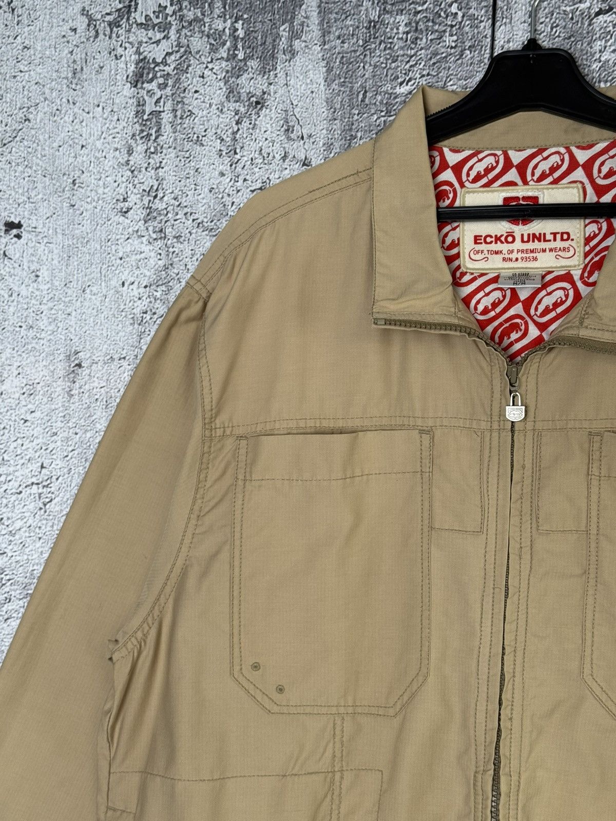 Ecko Unltd. Vintage Ecko Unltd. Utility Zip Jacket Men’s Workwear Style Size US M / EU 48-50 / 2 - 3 Thumbnail