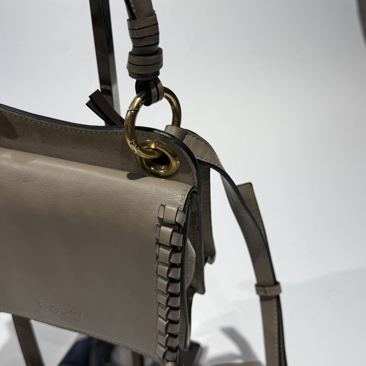 See by Chloe See by Chloé Mini Tilda Bag - Motty Grey Size ONE SIZE - 4 Thumbnail