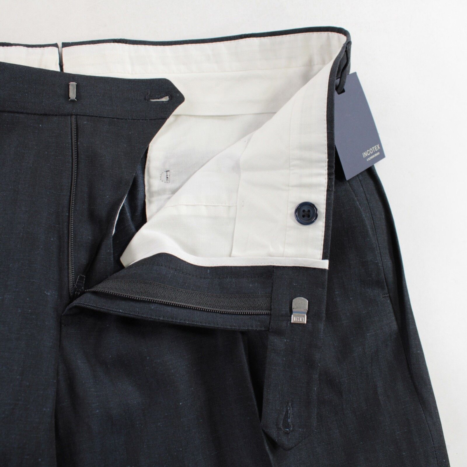 Incotex Incotex New with tags Dress Pants Size 34 US In Blue Size US 34 / EU 50 - 3 Thumbnail