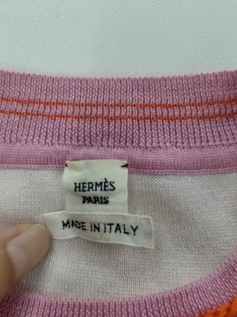 Hermes Hermes Pink Knit Top Size XS / US 0-2 / IT 36-38 - 3 Thumbnail