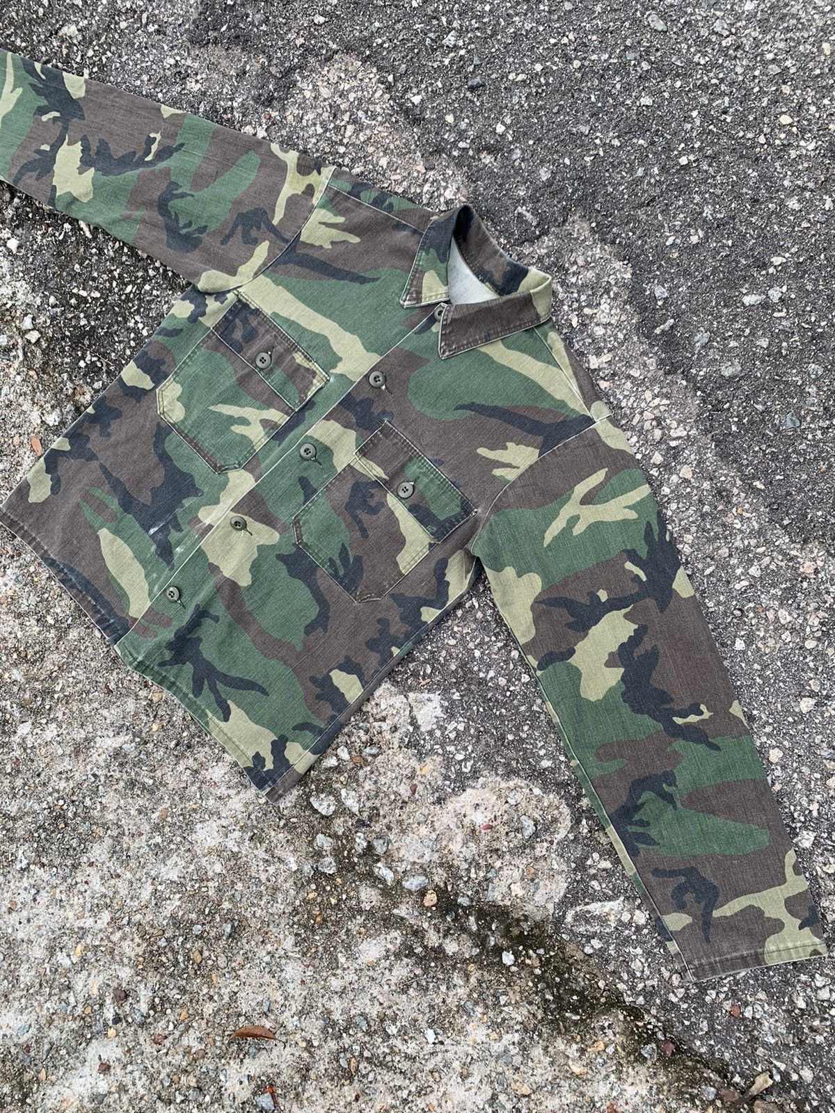 Vintage VINTAGE ARMY JACKET Size US S / EU 44-46 / 1 - 11 Thumbnail