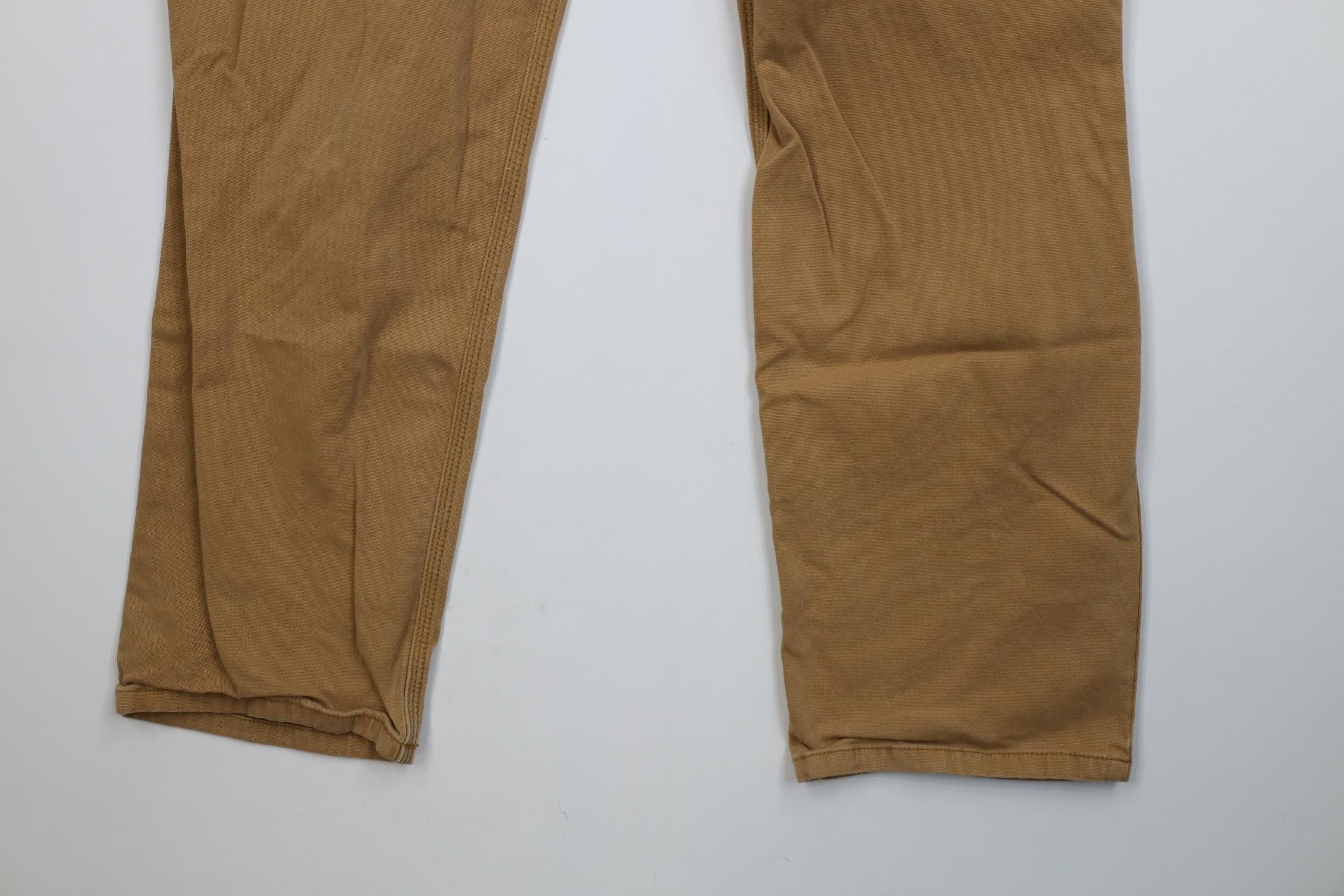 Carhartt Vintage Y2K Carhartt Relaxed Fit Stretch Canvas Pants Brown Size US 32 / EU 48 - 12 Thumbnail