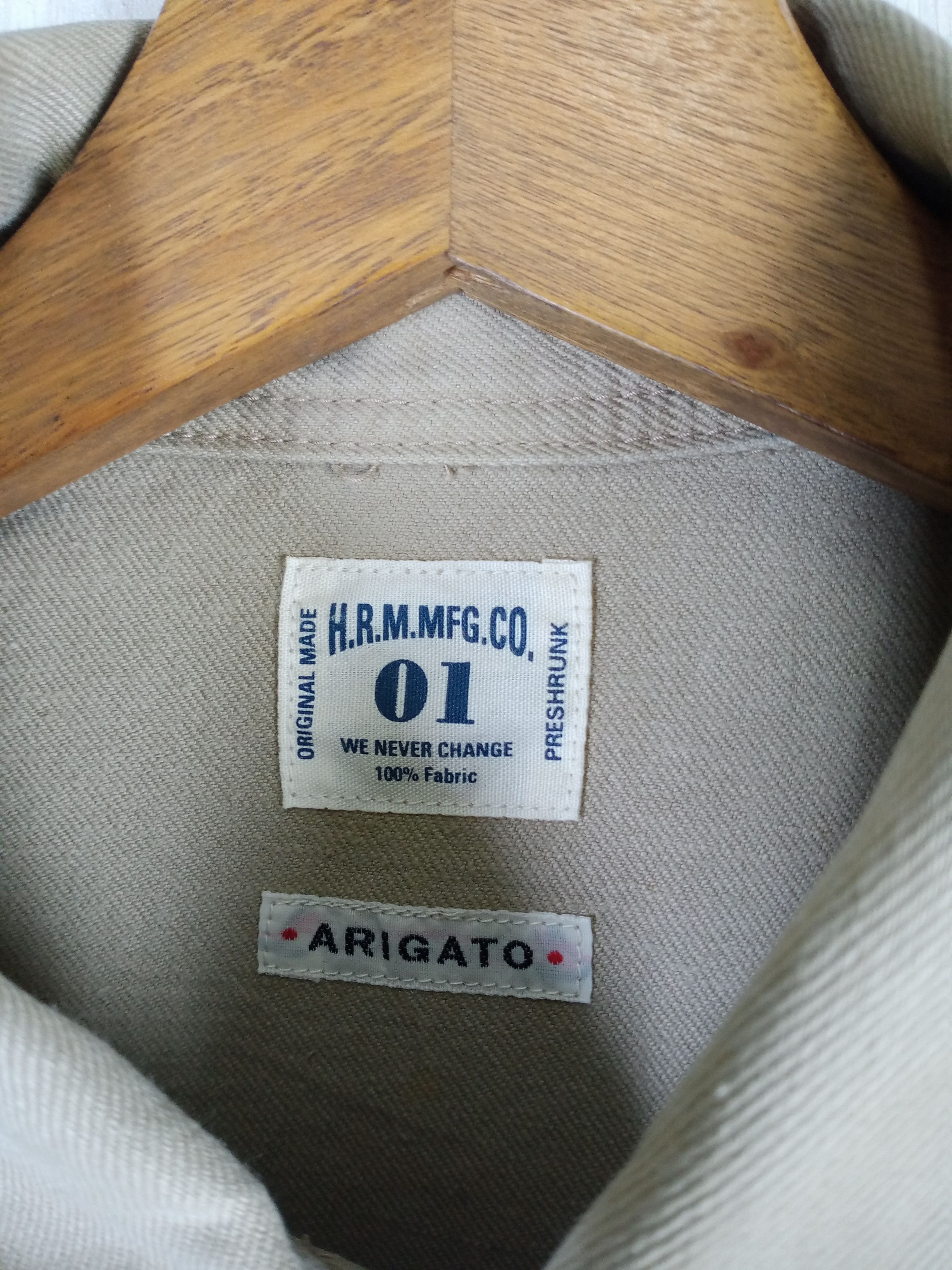Blue Blue Japan VINTAGE BLUE BLUE JAPAN H.R MARKET ARIGATO JACKET Size US M / EU 48-50 / 2 - 5 Thumbnail