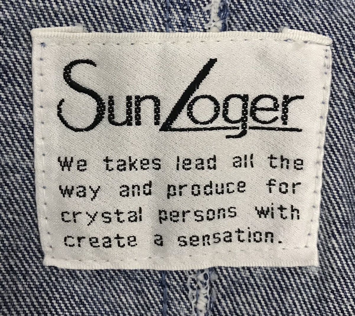 Japanese Brand Vintage Sun Loger Denim Jacket Size US M / EU 48-50 / 2 - 8 Thumbnail