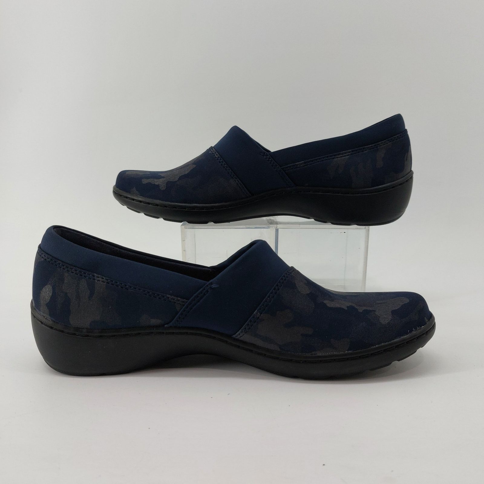 Clarks Clarks Cora Heather Interest Camo Navy Blue Loafers Size 8 Size US 8 / IT 38 - 5 Thumbnail