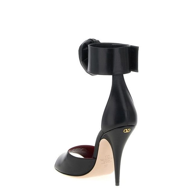 VALENTINO GARAVANI Black 105mm Sandals New & Authentic (Wome
