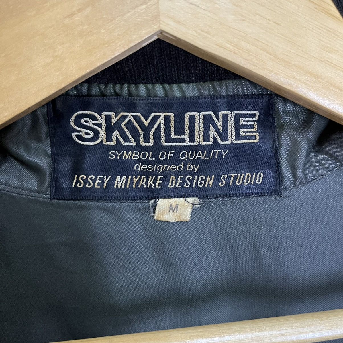 Issey Miyake Vintage 80s Issey Skyline Bomber Jacket Issey Miyake Bomber Size US M / EU 48-50 / 2 - 19 Thumbnail