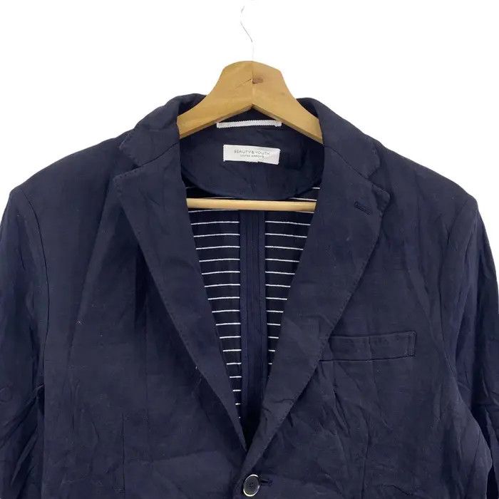 United Arrows Vtg UNITED ARROWS JAPAN Beauty & Youth Indigo Cardigan Size M / US 6-8 / IT 42-44 - 2 Thumbnail