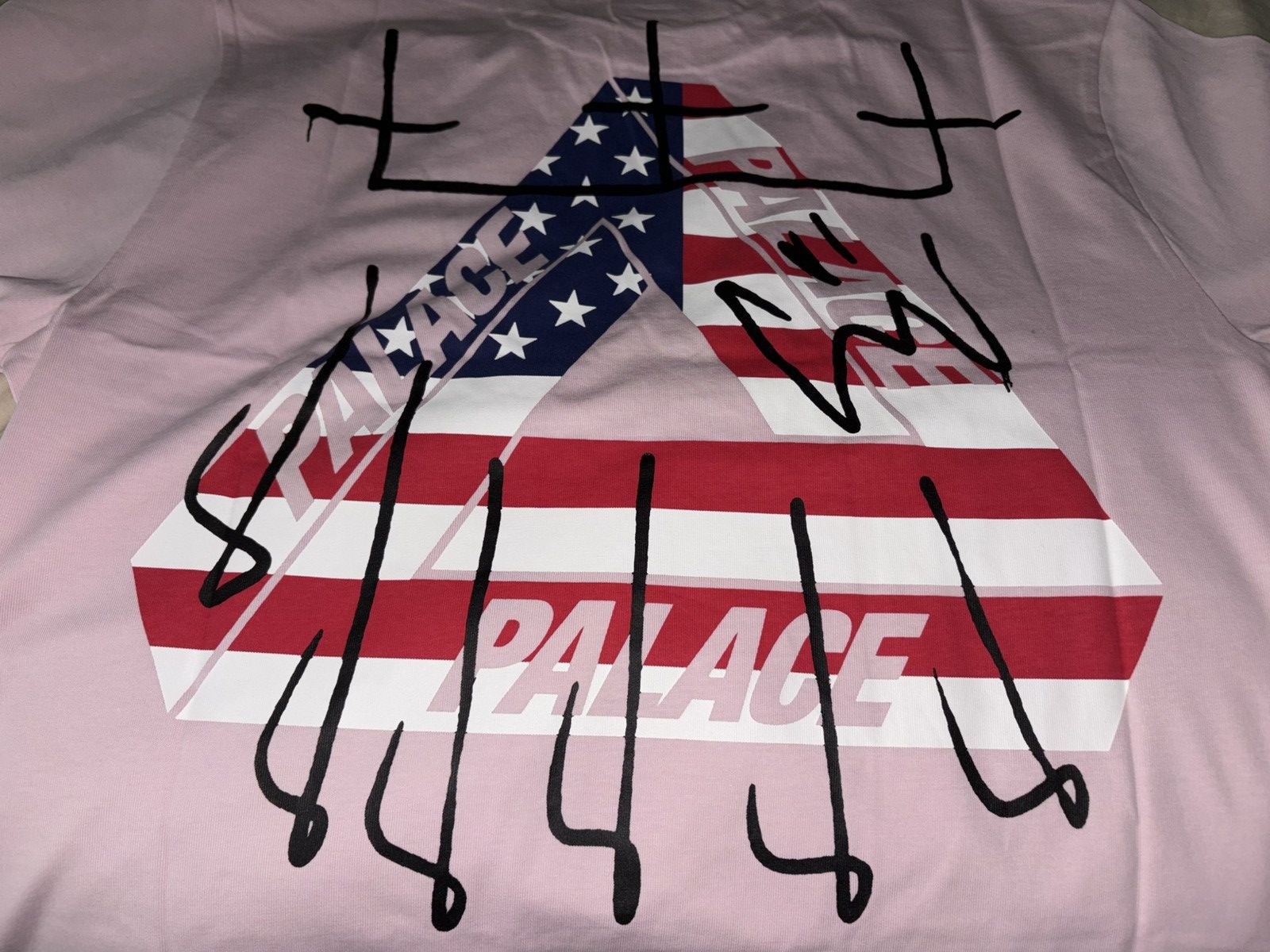 Palace Palace King Tri USA T-Shirt Size US XL / EU 56 / 4 - 2 Thumbnail