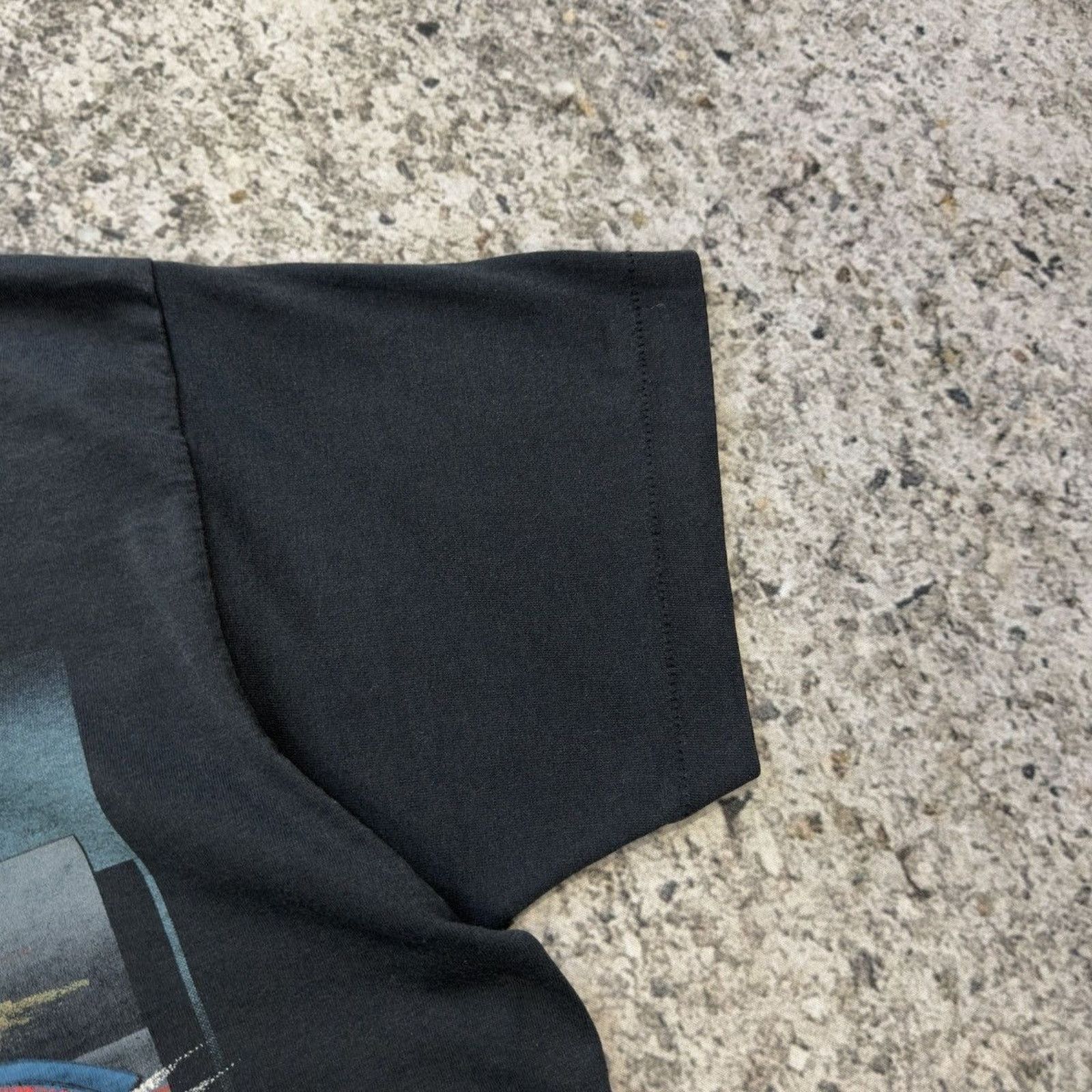 Vintage 90s Faded Distressed Thrashed Racing Tee ERD Grunge Size US XL / EU 56 / 4 - 5 Thumbnail
