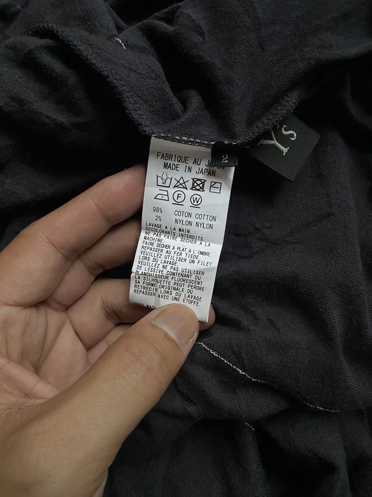 Yohji Yamamoto Y’s Yohji Yamamoto Asymmetric Sweater Size US S / EU 44-46 / 1 - 9 Thumbnail
