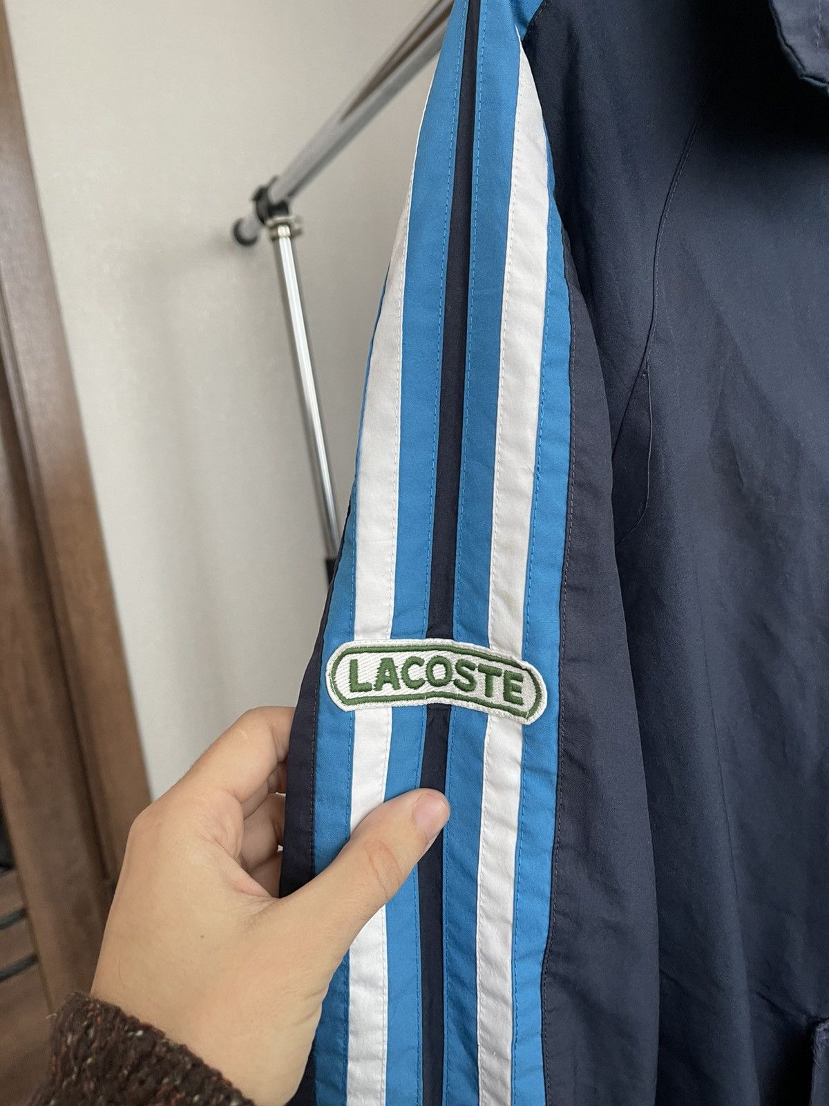 Lacoste Lacoste Sport Vintage Track Zip Jacket 90s Size US XL / EU 56 / 4 - 7 Thumbnail