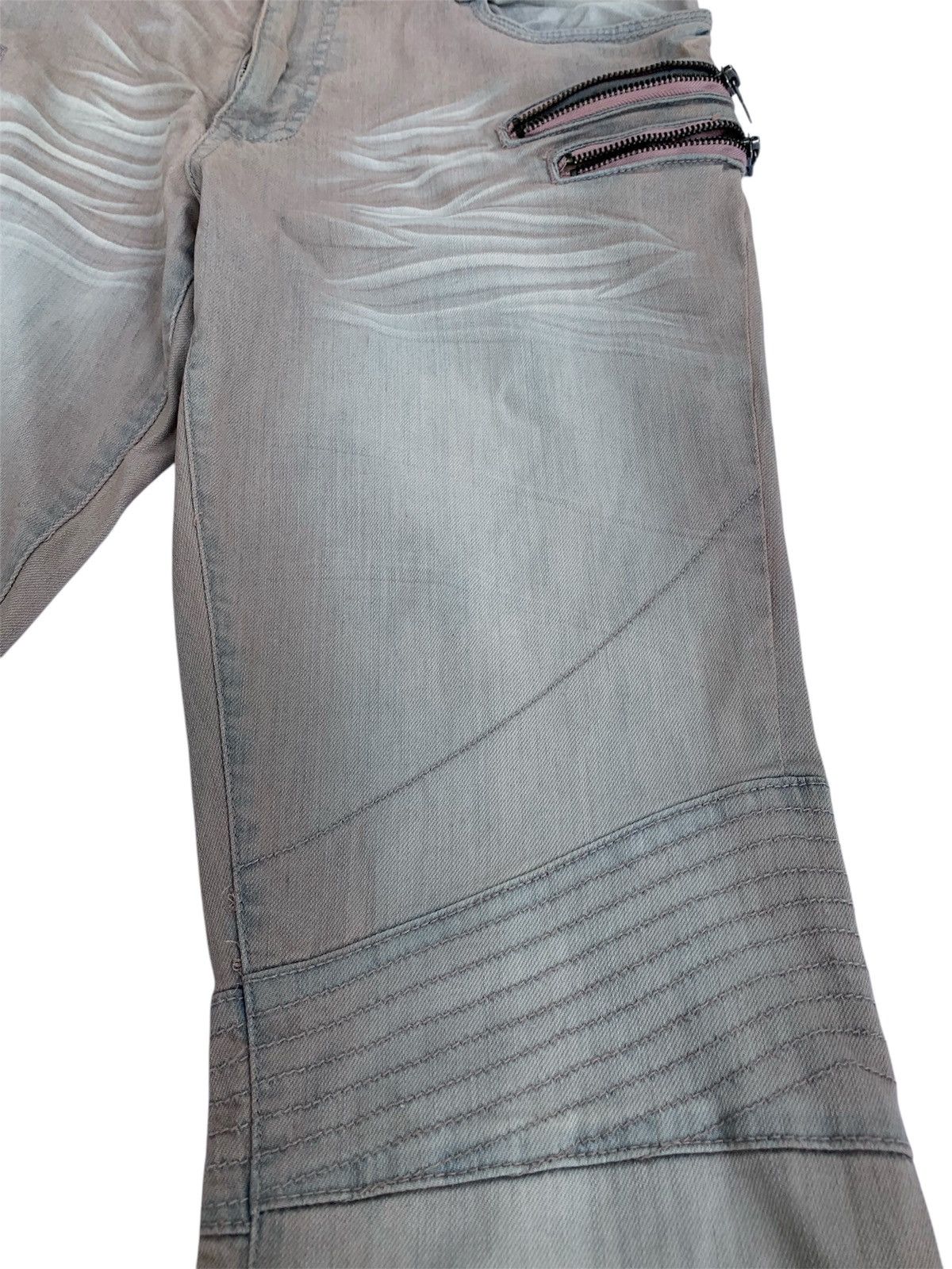 Schlussel Schlussel Biker Denim Pants Jeans W30 Size US 31 - 9 Thumbnail