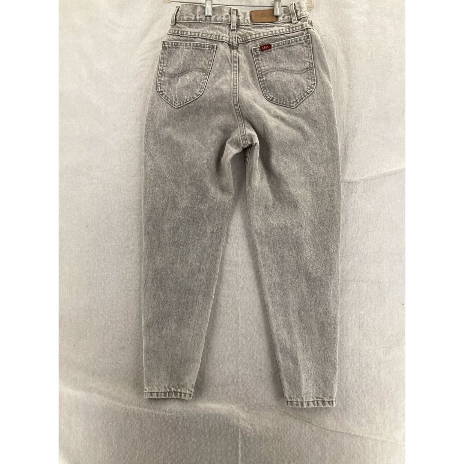 Lee VTG Lee Mom Jeans 26 Bleached Stonewashed High Rise 80s Size 26" / US 2 / IT 38 - 2 Thumbnail