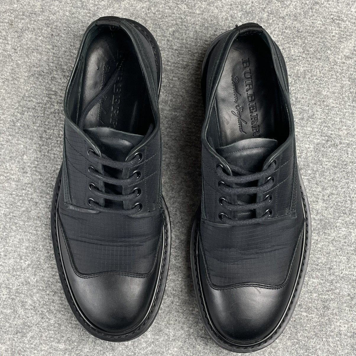 Burberry Burberry Men's Leather Derby Shoes Size US 10 / EU 43 - 11 Thumbnail